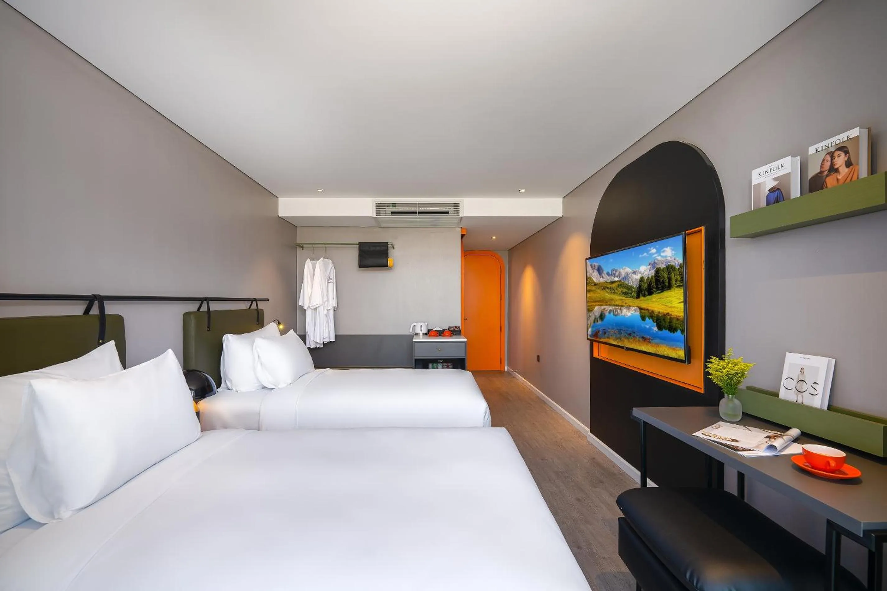 Photo of the whole room, Bed in M92 Boutique Da Nang Beach Hotel