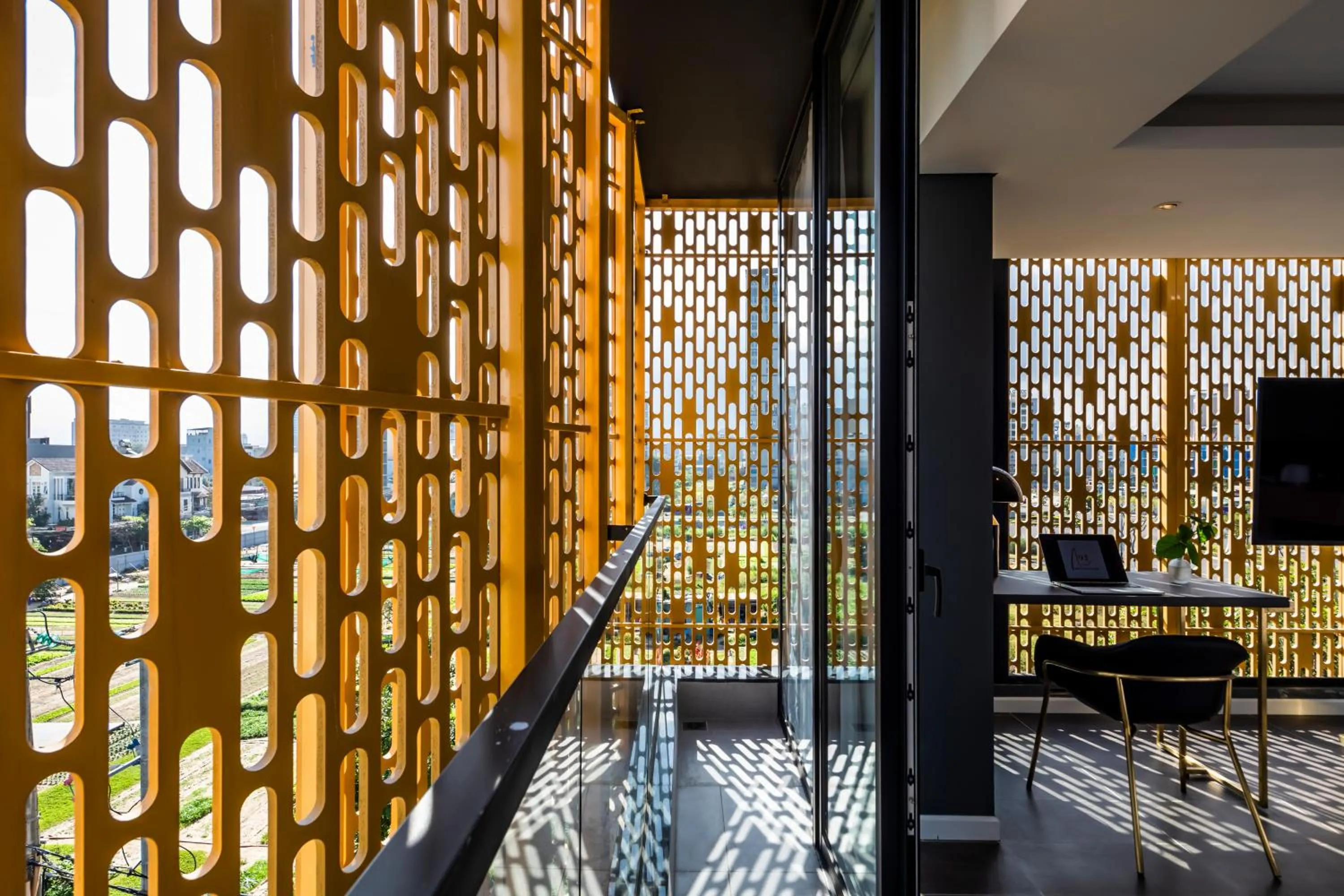 Balcony/Terrace in M92 Boutique Da Nang Beach Hotel