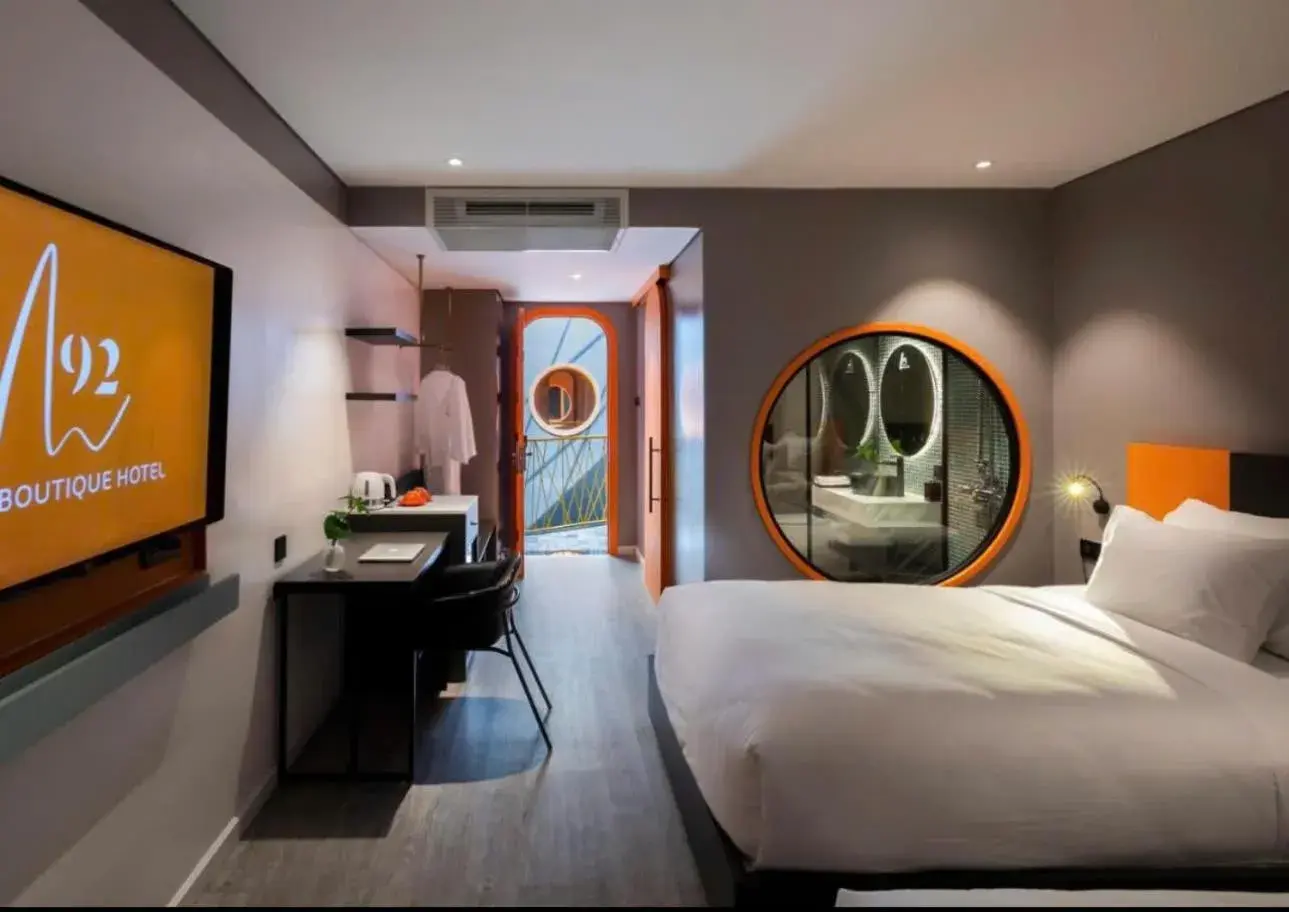 Property building, Bed in M92 Boutique Da Nang Beach Hotel Property building, Bed in M92 Boutique Da Nang Beach Hotel