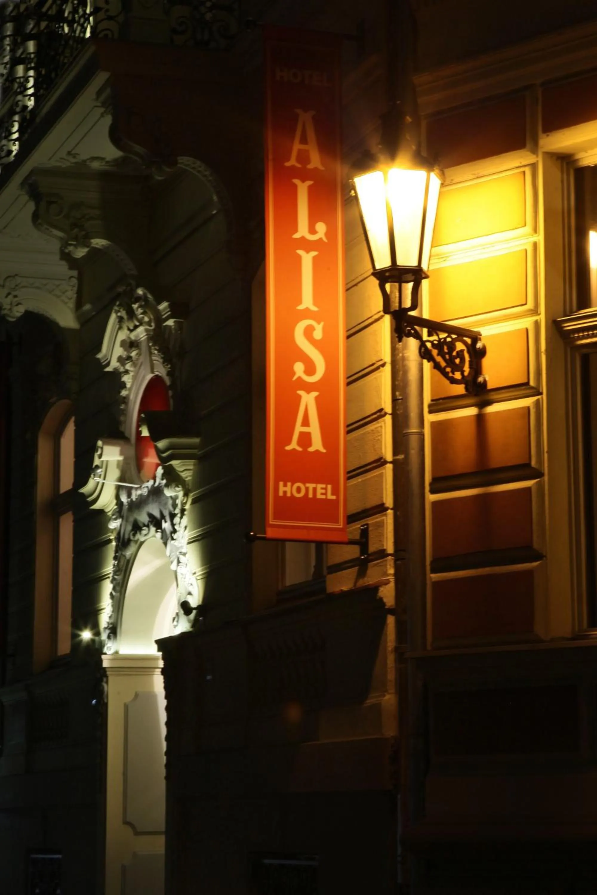 Facade/entrance in Alisa Hotel