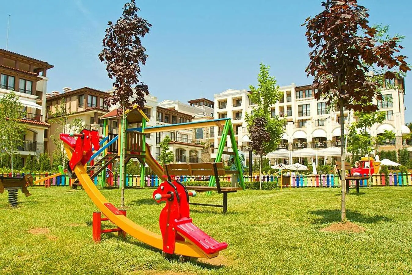 Children play ground in Green Life Beach Resort Apartment