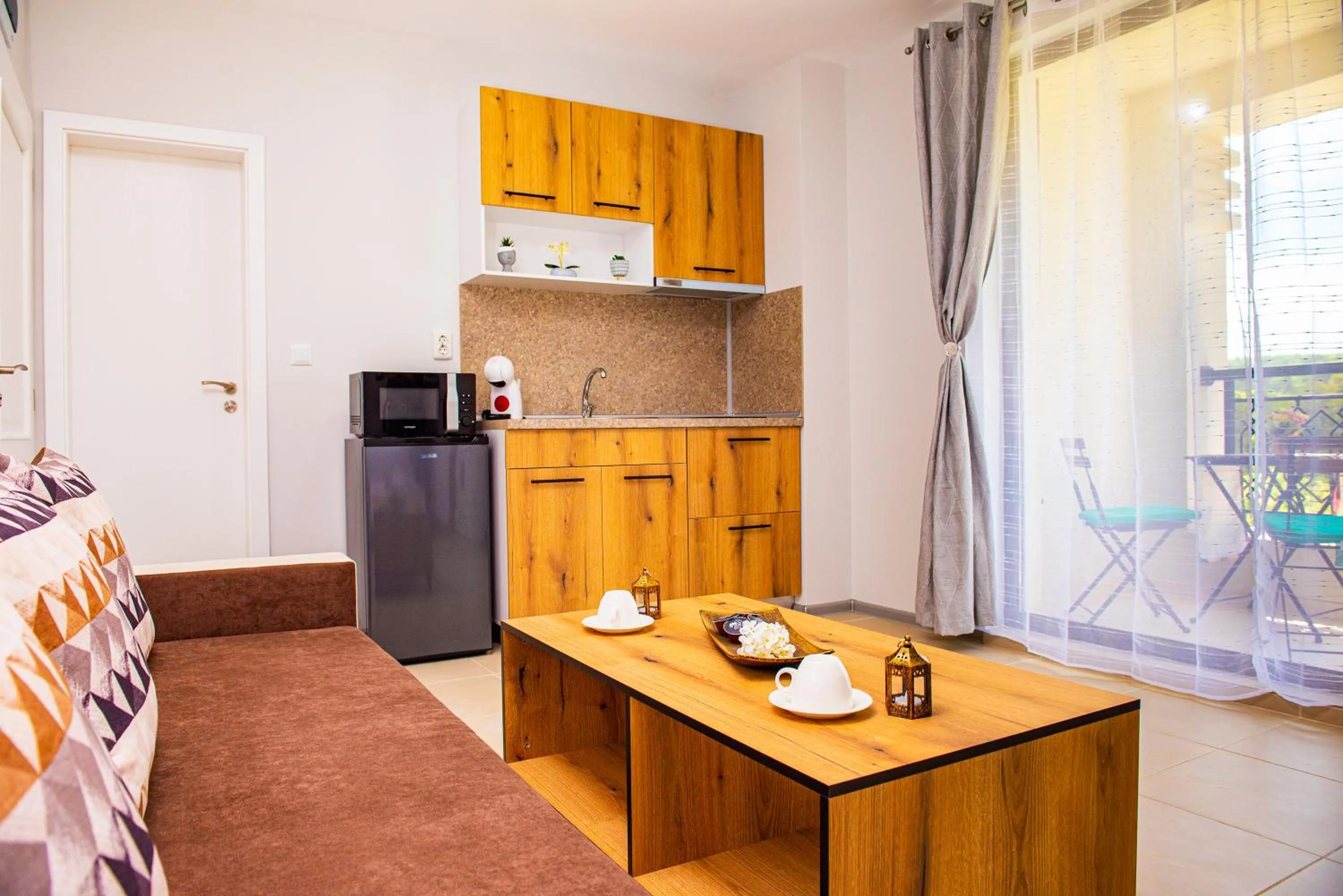 Coffee/tea facilities in Green Life Beach Resort Apartment