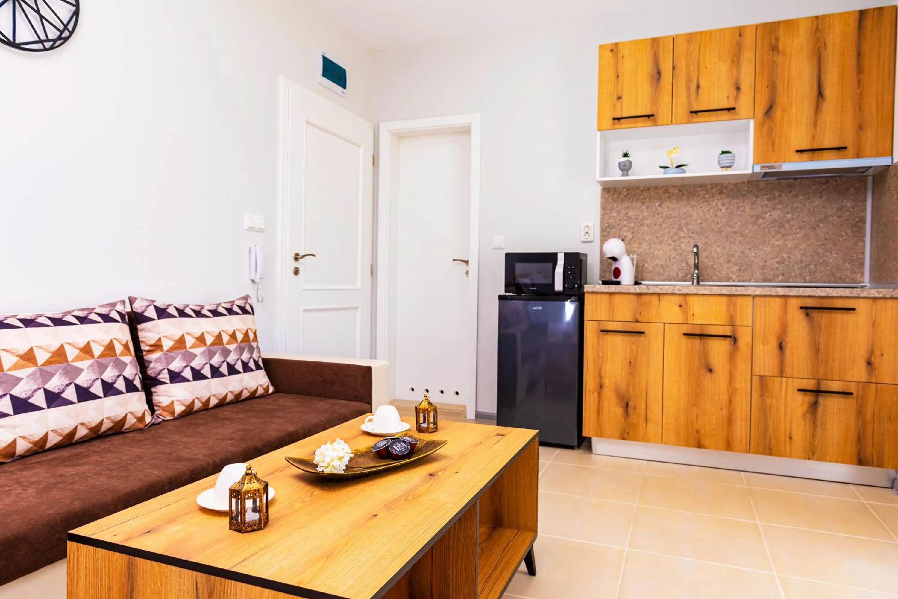 Coffee/tea facilities in Green Life Beach Resort Apartment