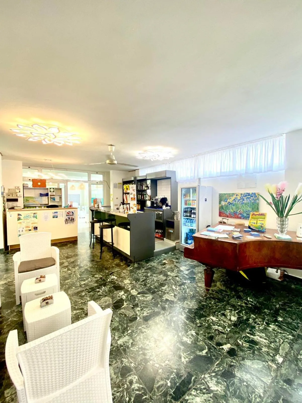 Lobby or reception in Hotel Amalfi & Dépendance