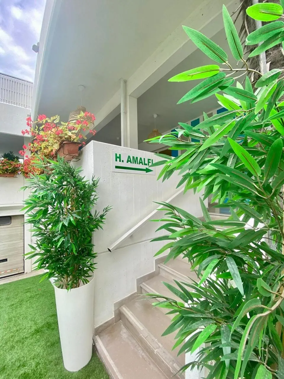 Facade/entrance in Hotel Amalfi & Dépendance