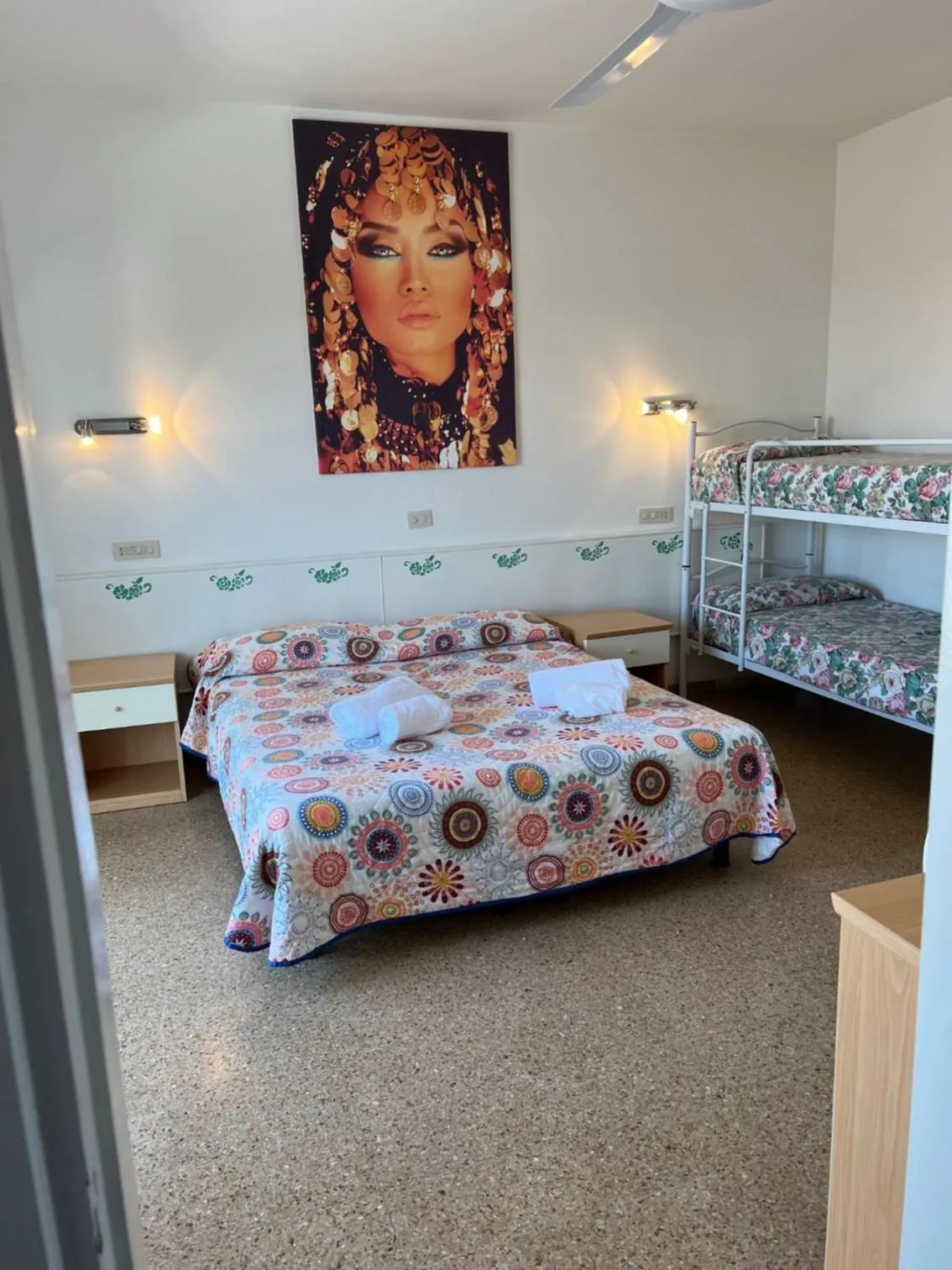 Bed in Hotel Amalfi & Dépendance