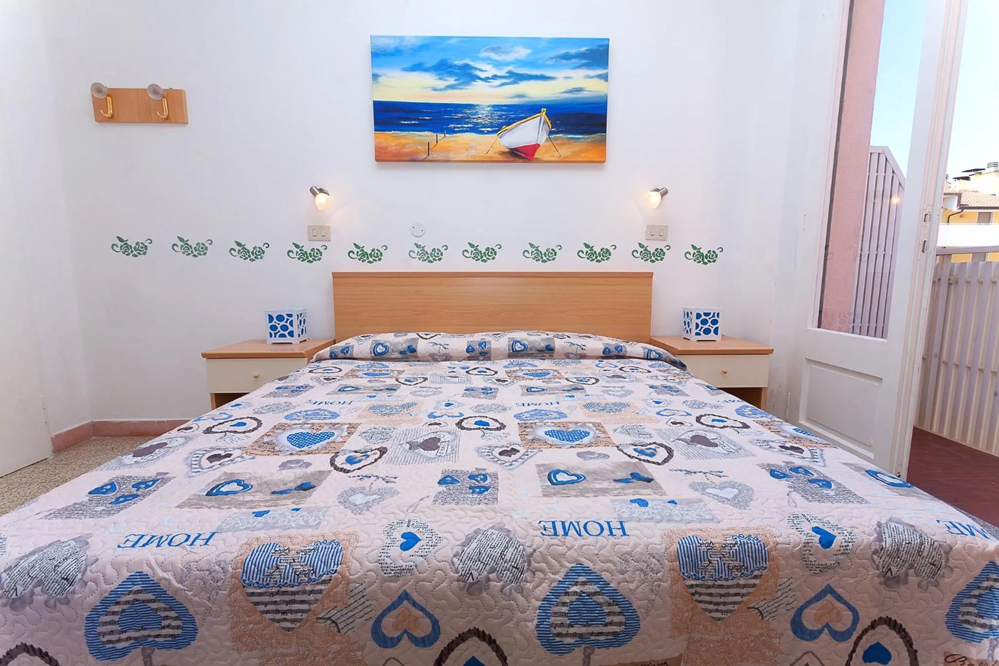 Bed in Hotel Amalfi & Dépendance