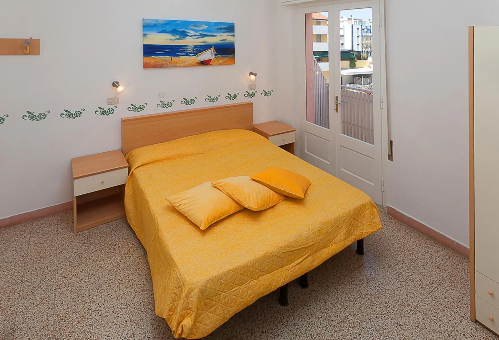 Bed in Hotel Amalfi & Dépendance