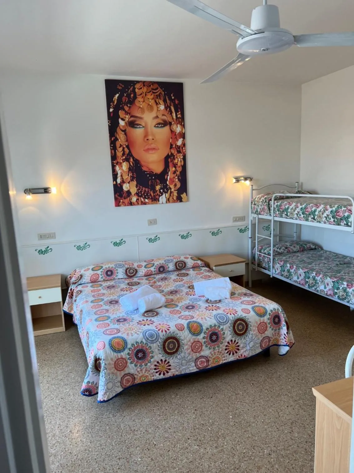 Bed in Hotel Amalfi & Dépendance