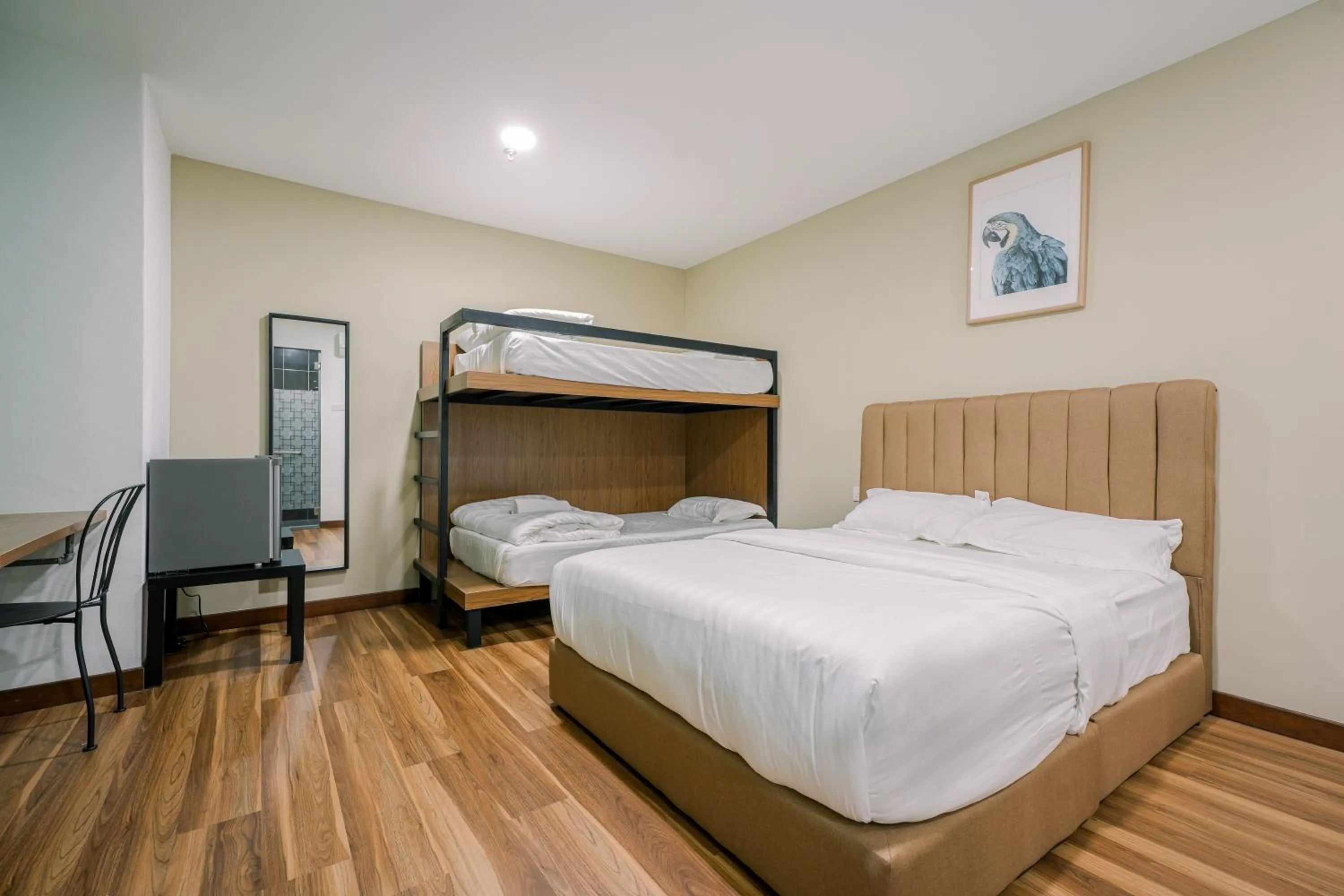 Bed in 3C HOTEL Setia Walk Puchong