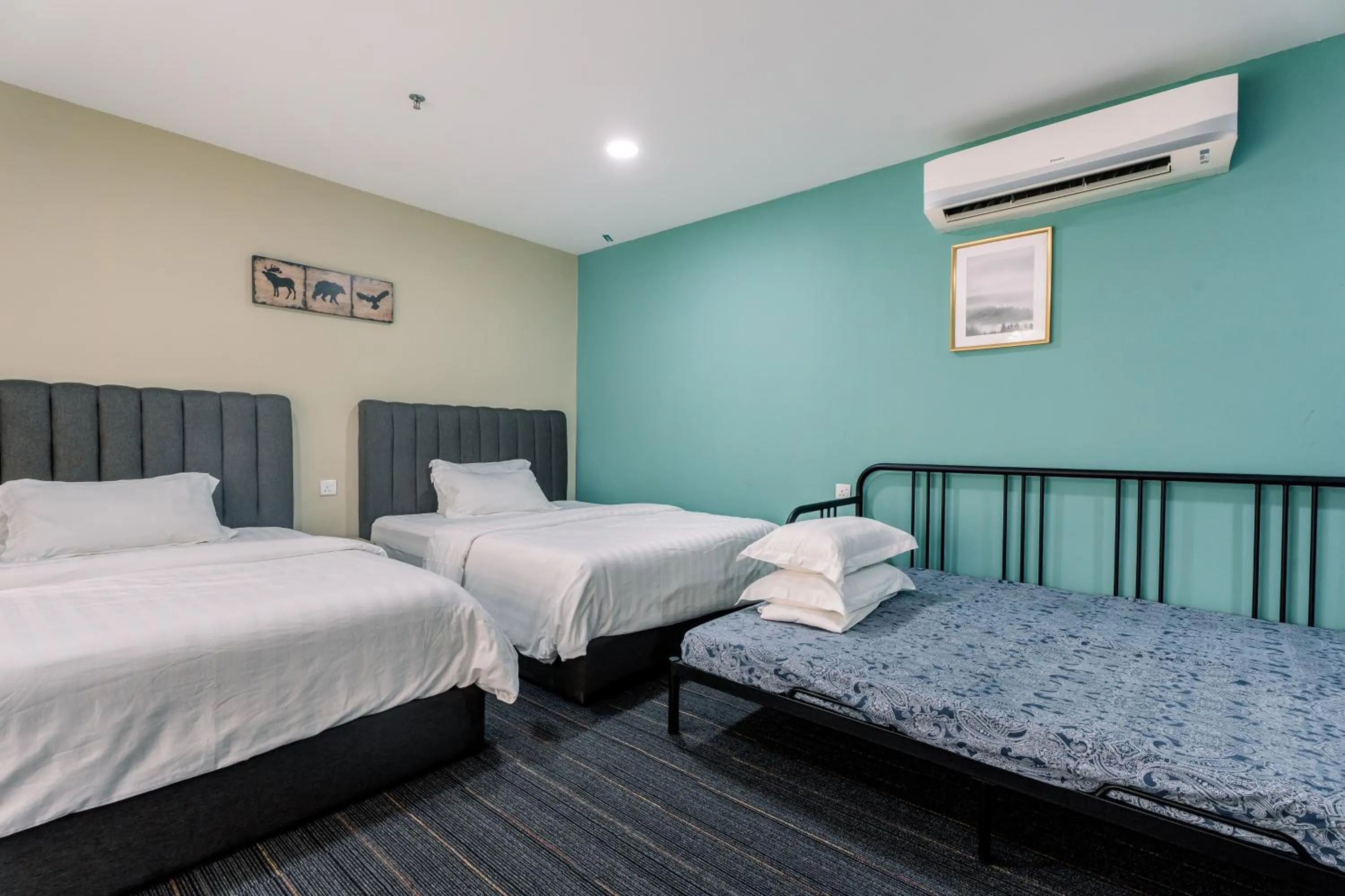 Bed in 3C HOTEL Setia Walk Puchong