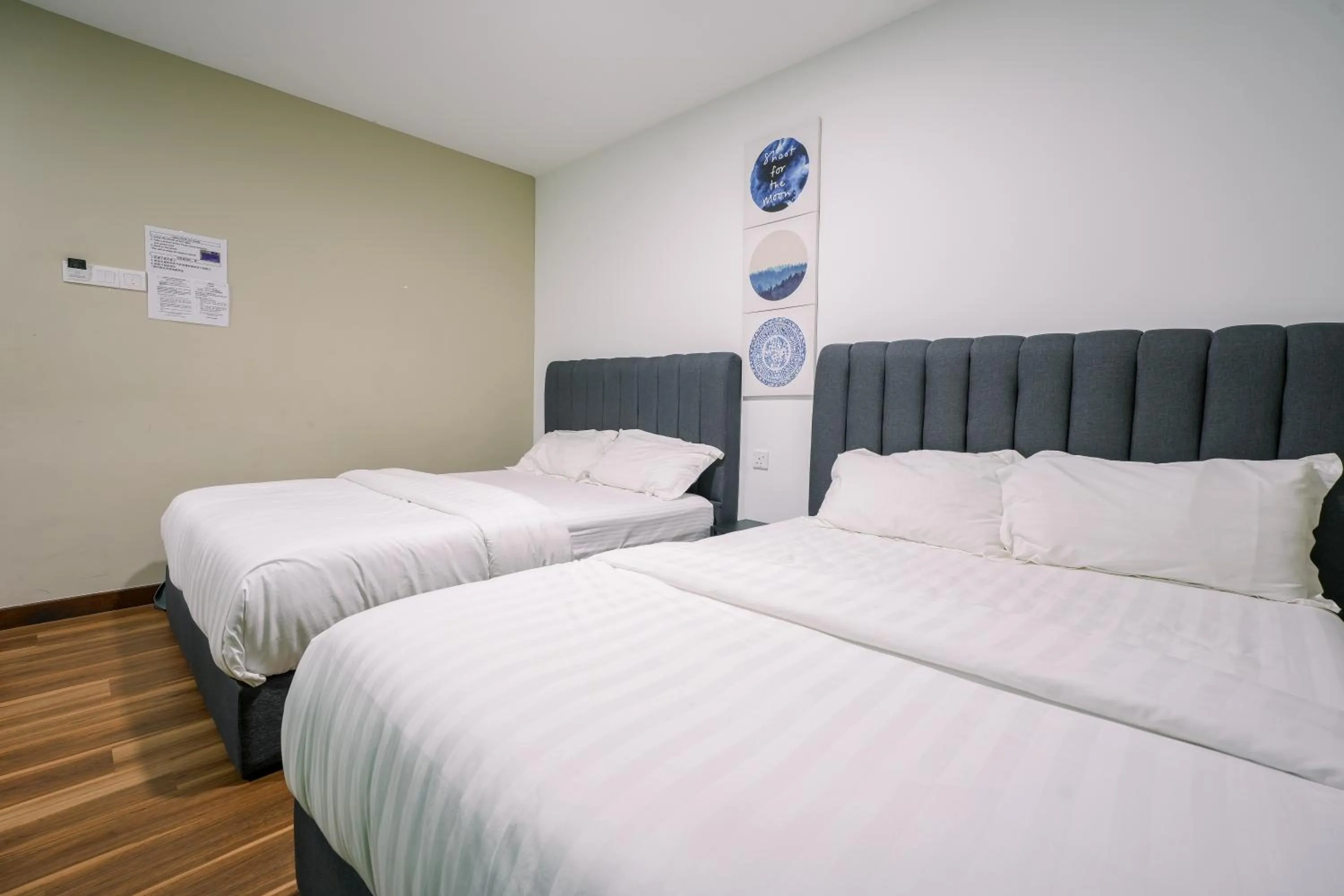 Bed in 3C HOTEL Setia Walk Puchong