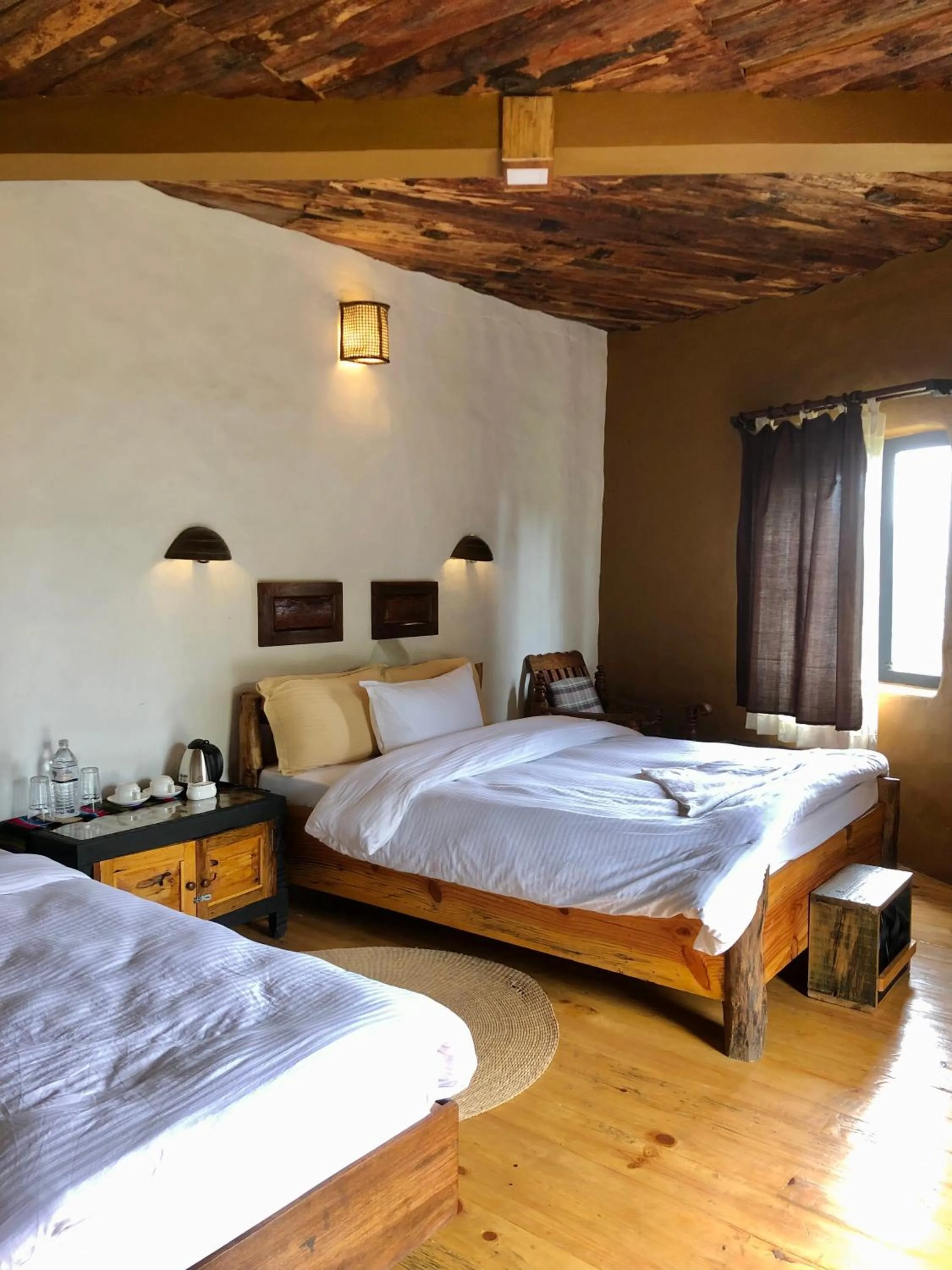Photo of the whole room, Bed in Bhanjyang Village Lodge