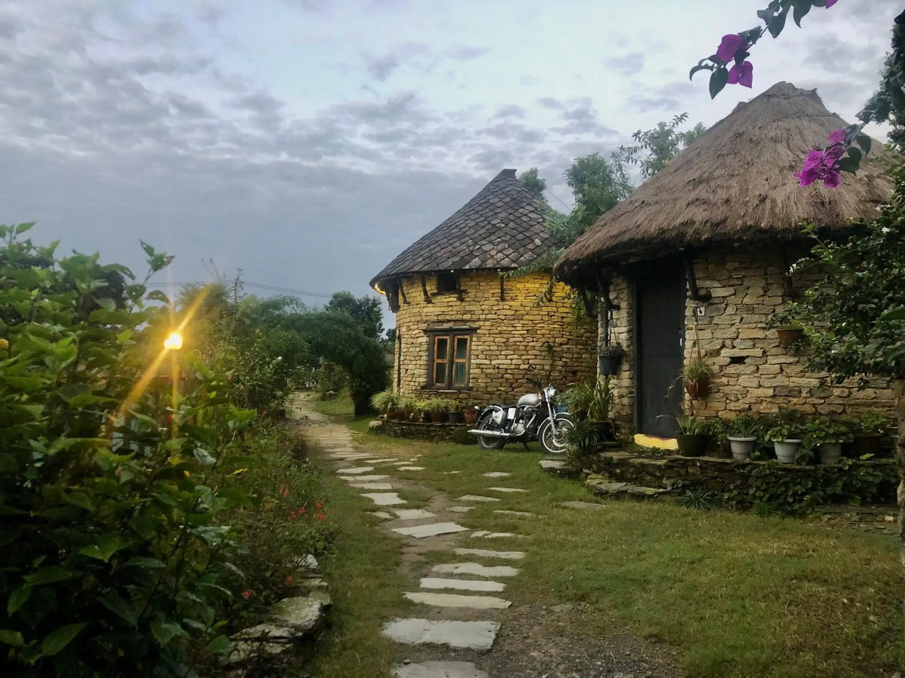 Property building in Bhanjyang Village Lodge Property building in Bhanjyang Village Lodge