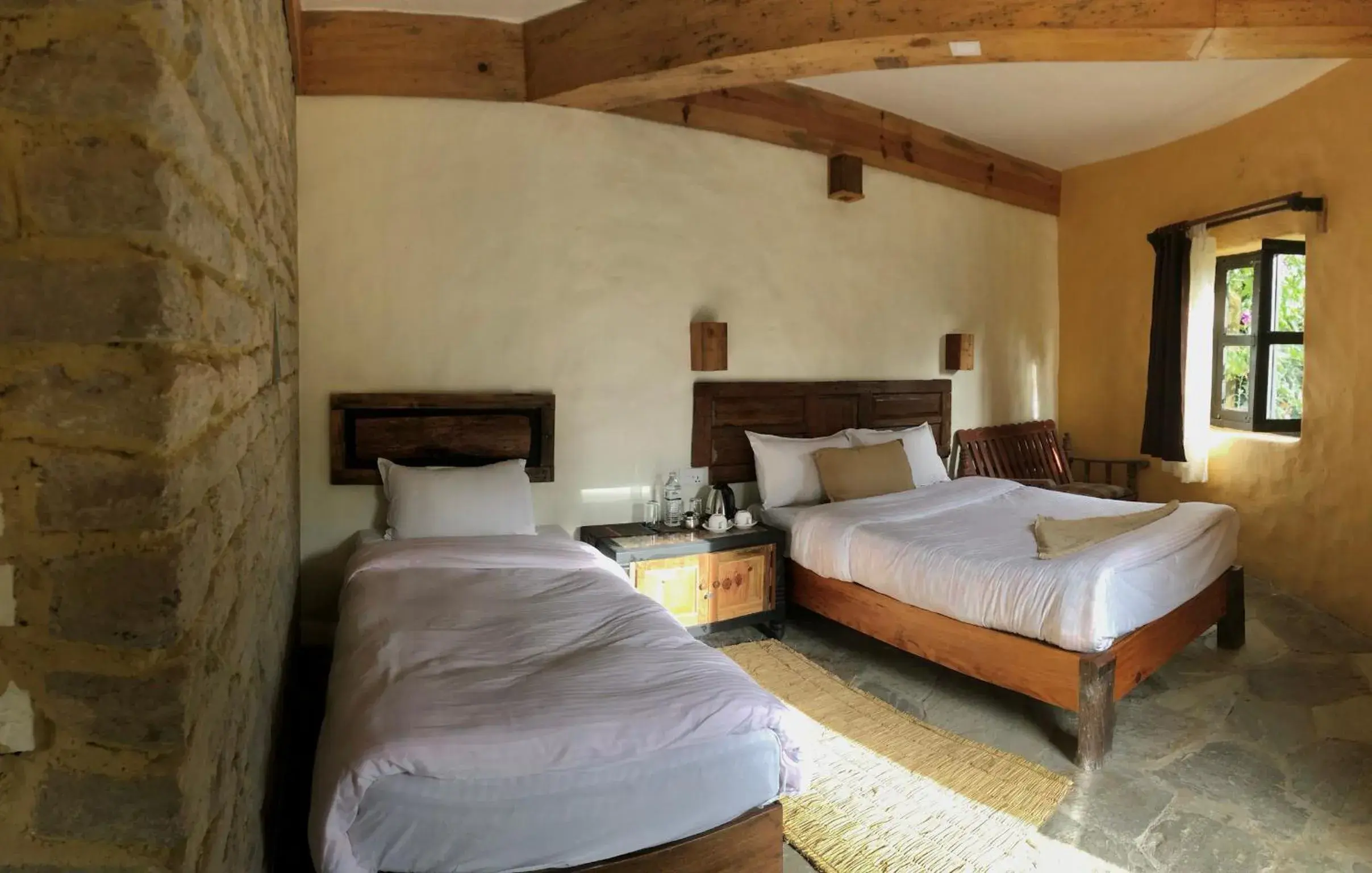 Bedroom, Bed in Bhanjyang Village Lodge Bedroom, Bed in Bhanjyang Village Lodge