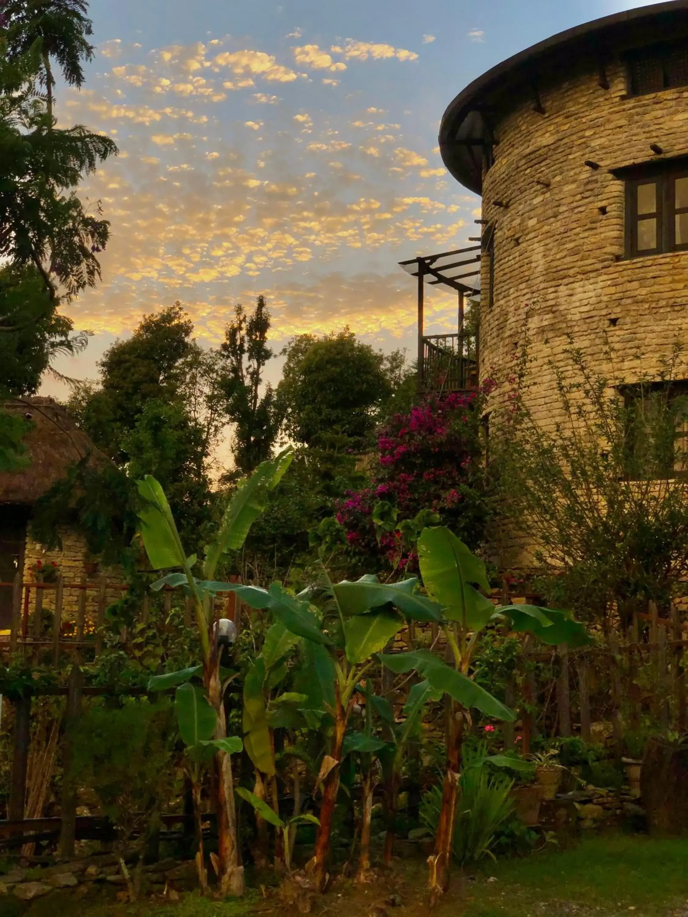 Property building in Bhanjyang Village Lodge Property building in Bhanjyang Village Lodge