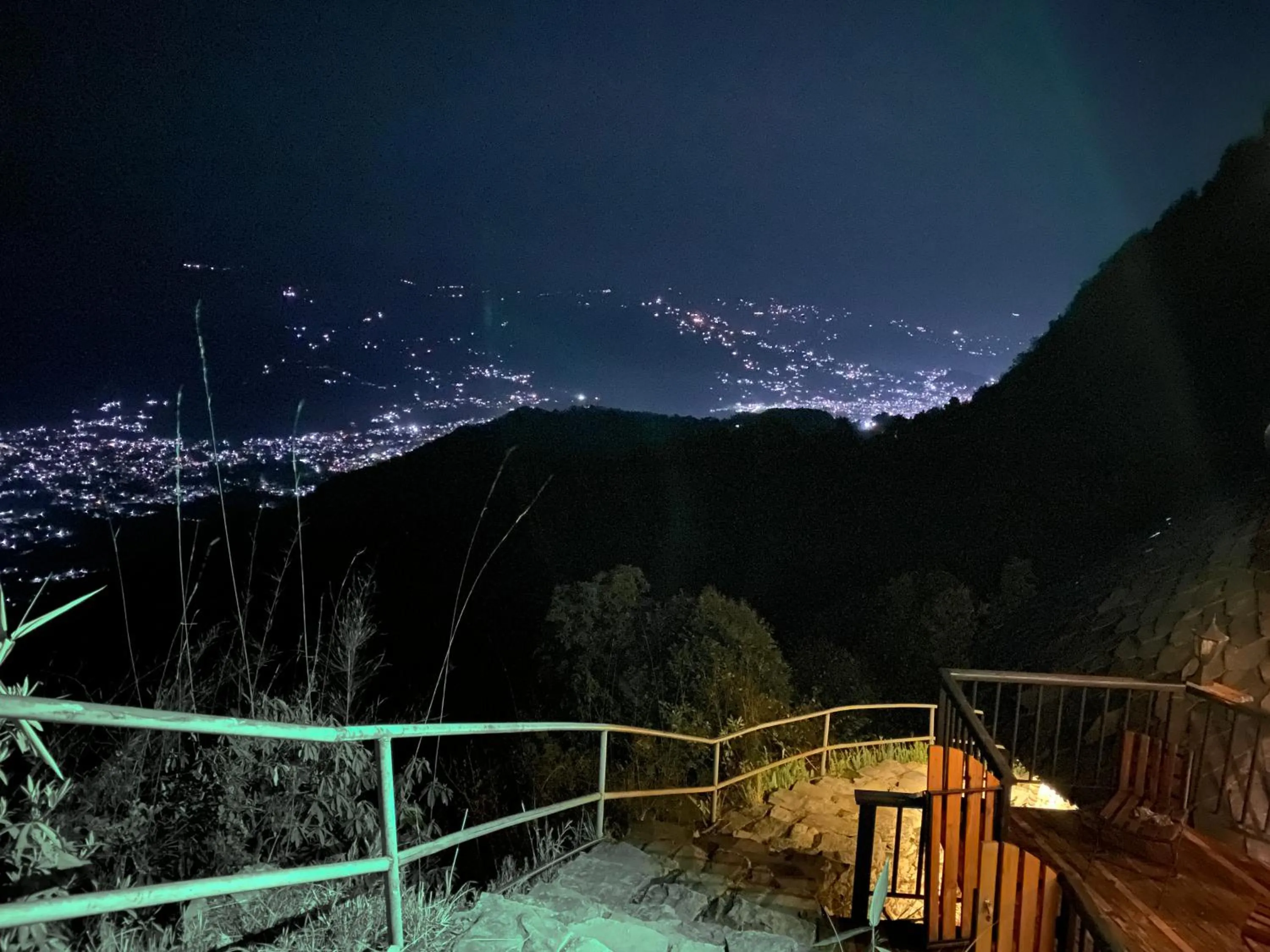 Night in Bhanjyang Village Lodge