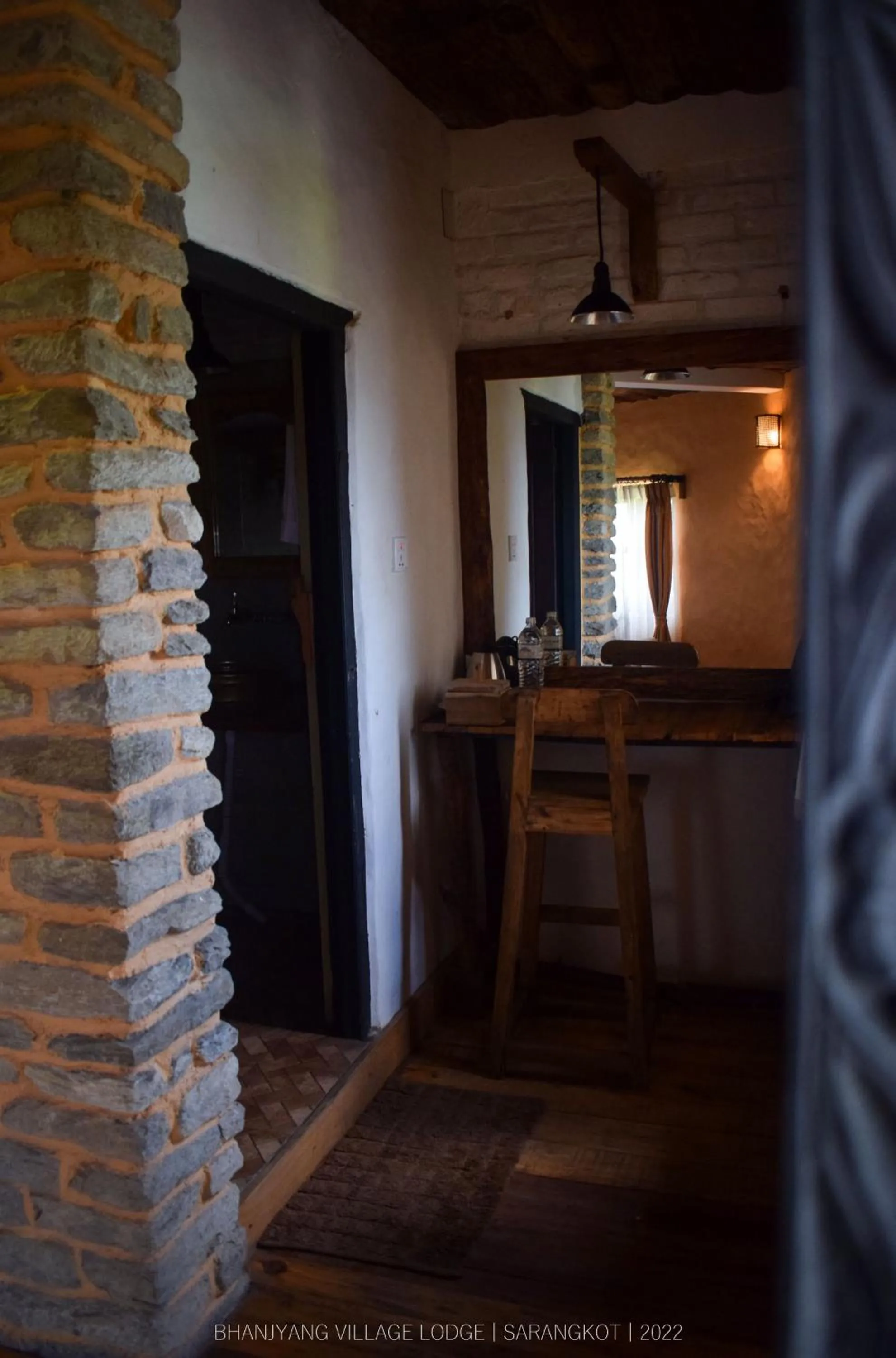 Toilet in Bhanjyang Village Lodge