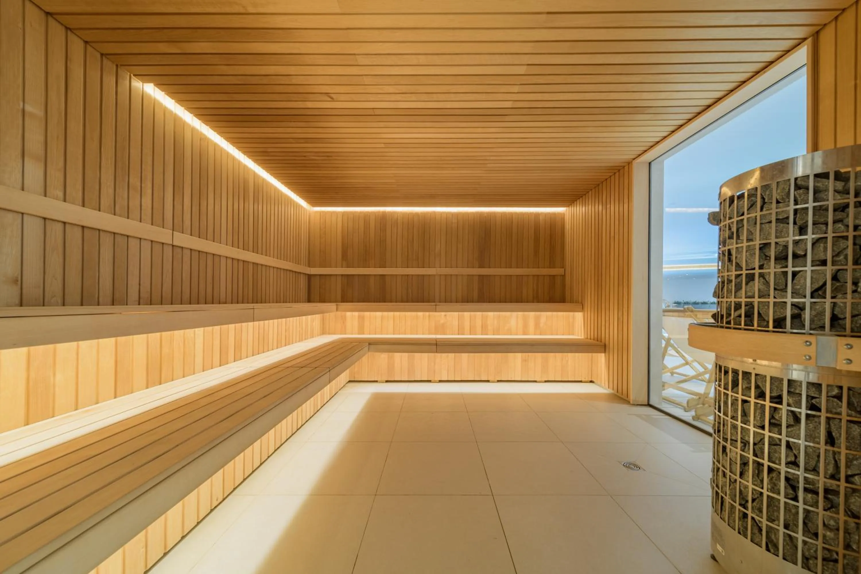 Sauna in Ensana Aquahouse