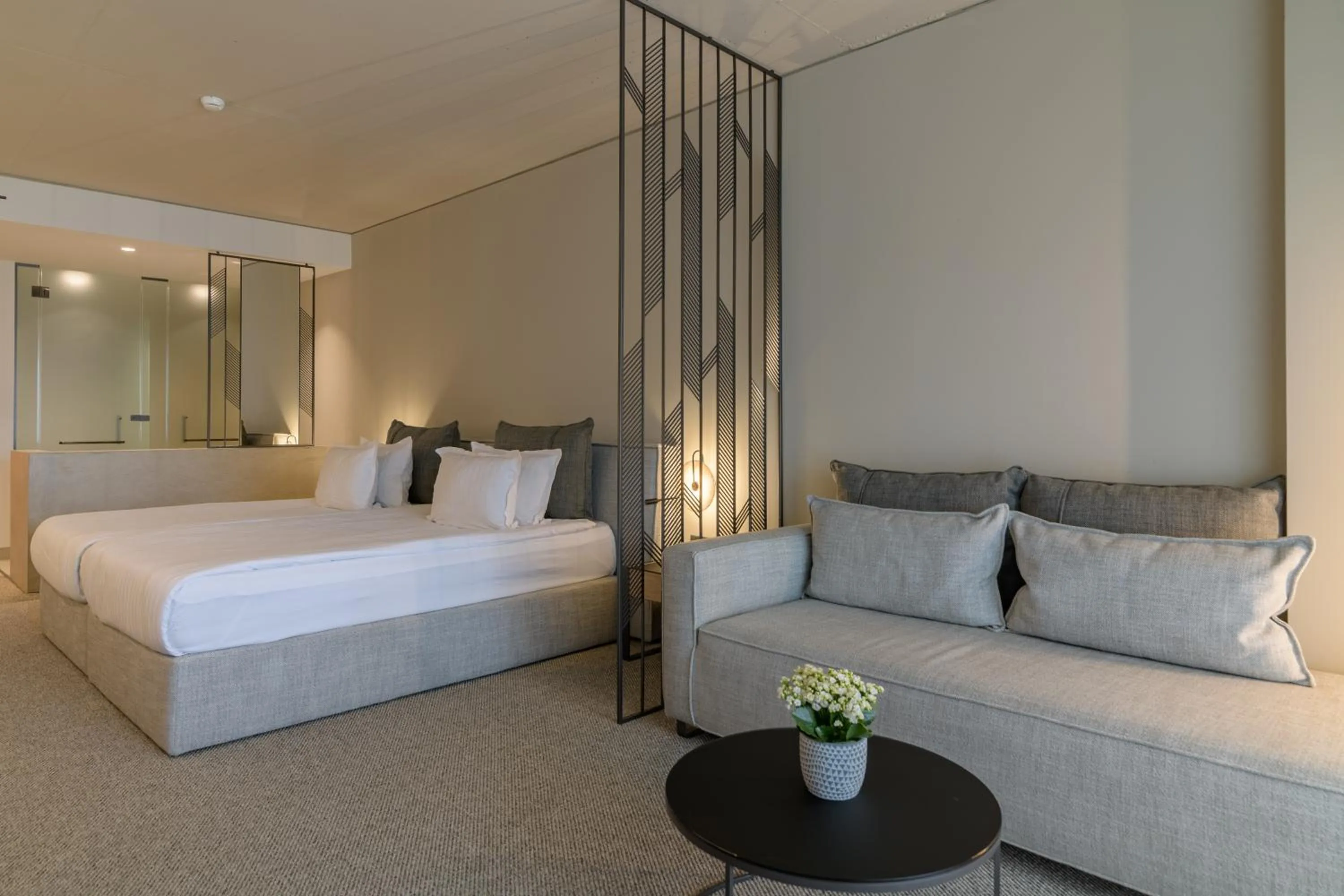 Seating area, Bed in Ensana Aquahouse