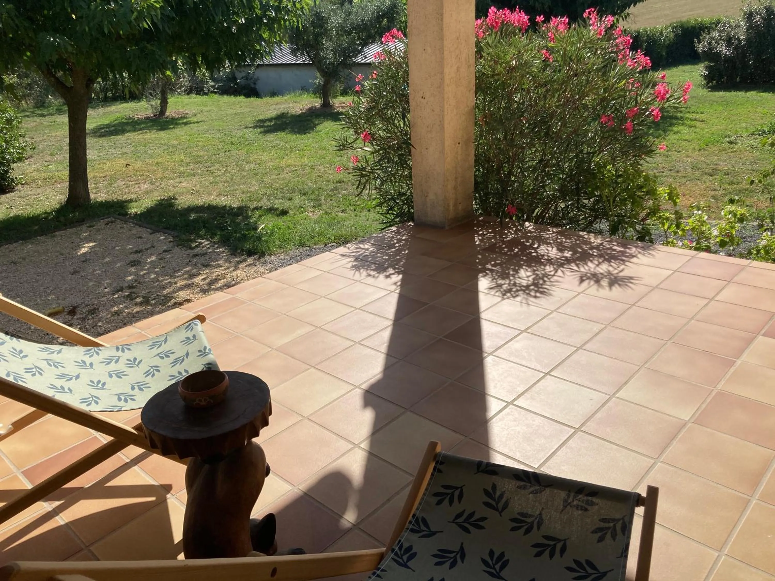 Patio in LE MAS de PAUL