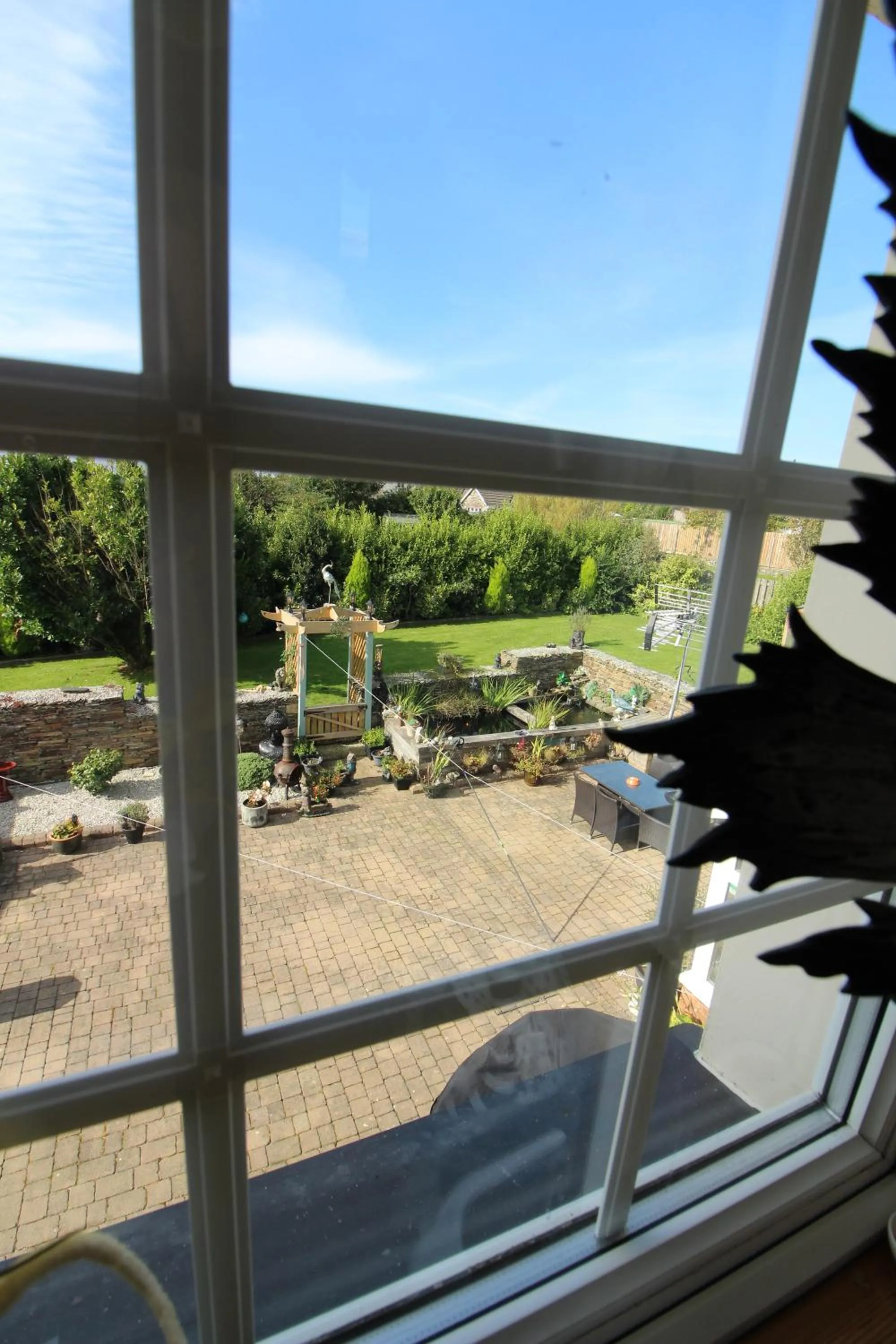 Garden view in Melorne Farm Guest House