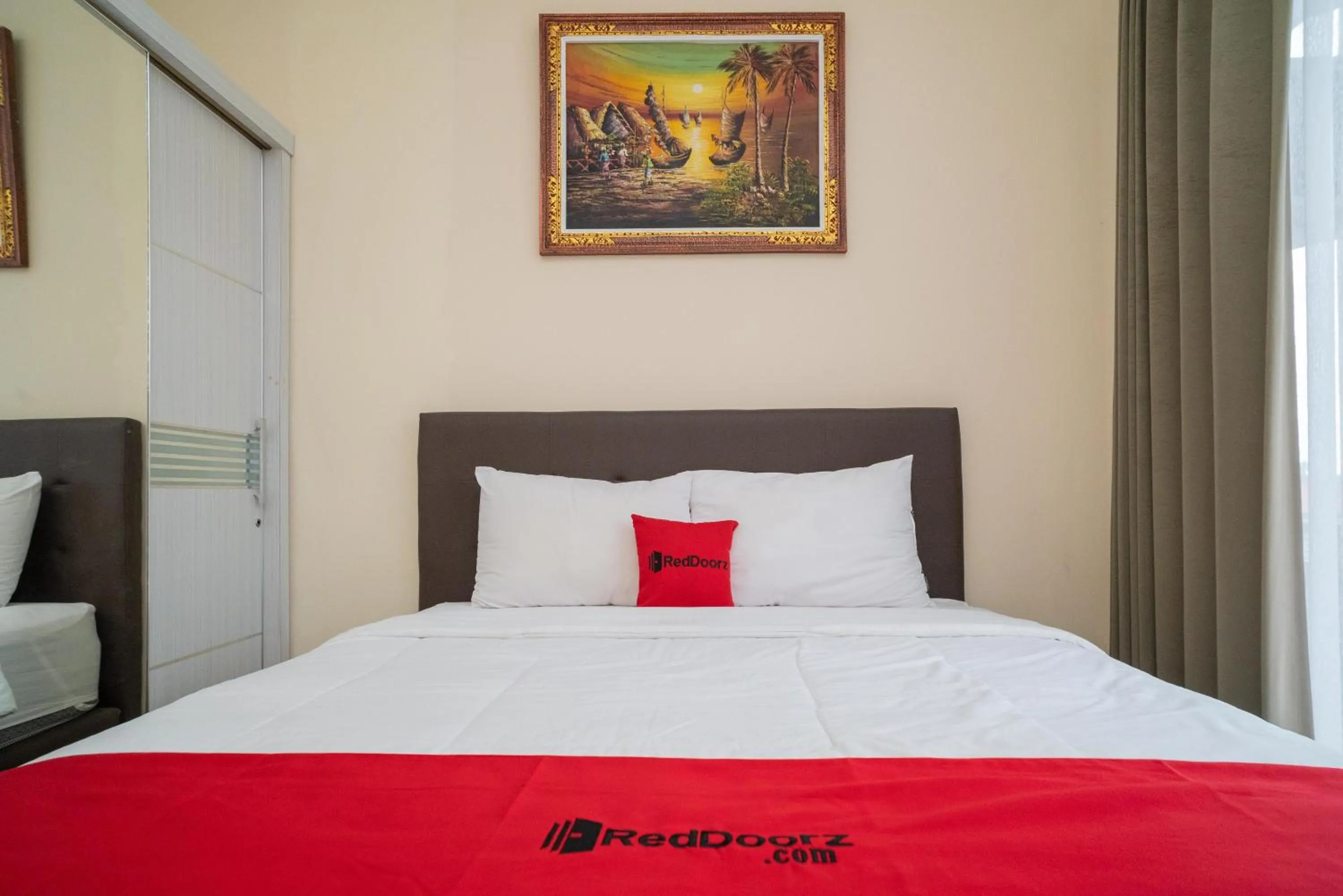 Bed in RedDoorz near ITDC Nusa Dua