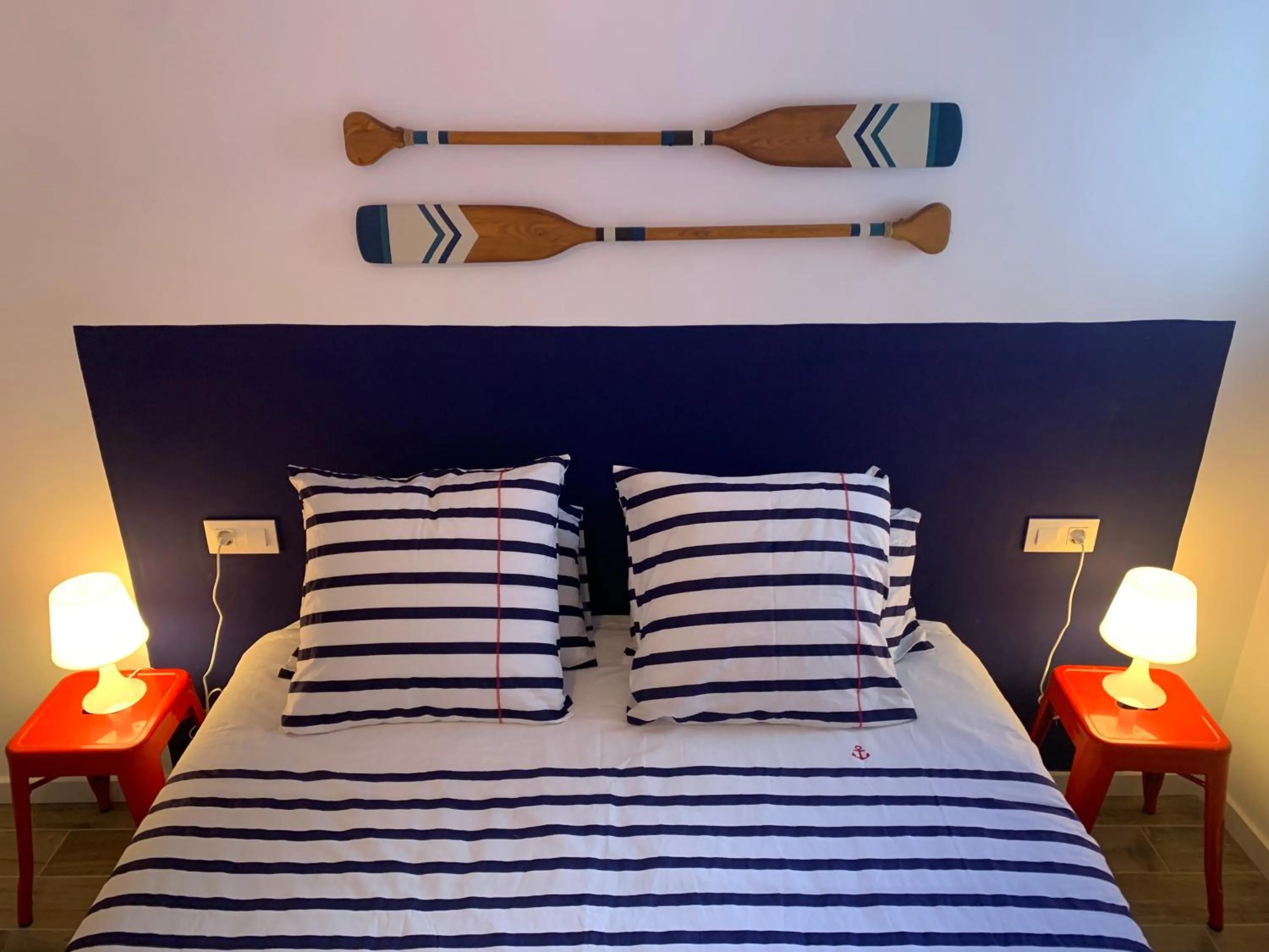 Bed in CAN MARTINEZ Calella Beach Boutique Apartment