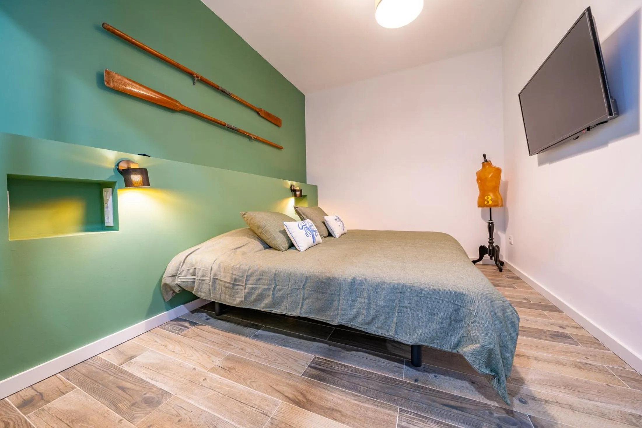 Bedroom, Bed in CAN MARTINEZ Calella Beach Boutique Apartment