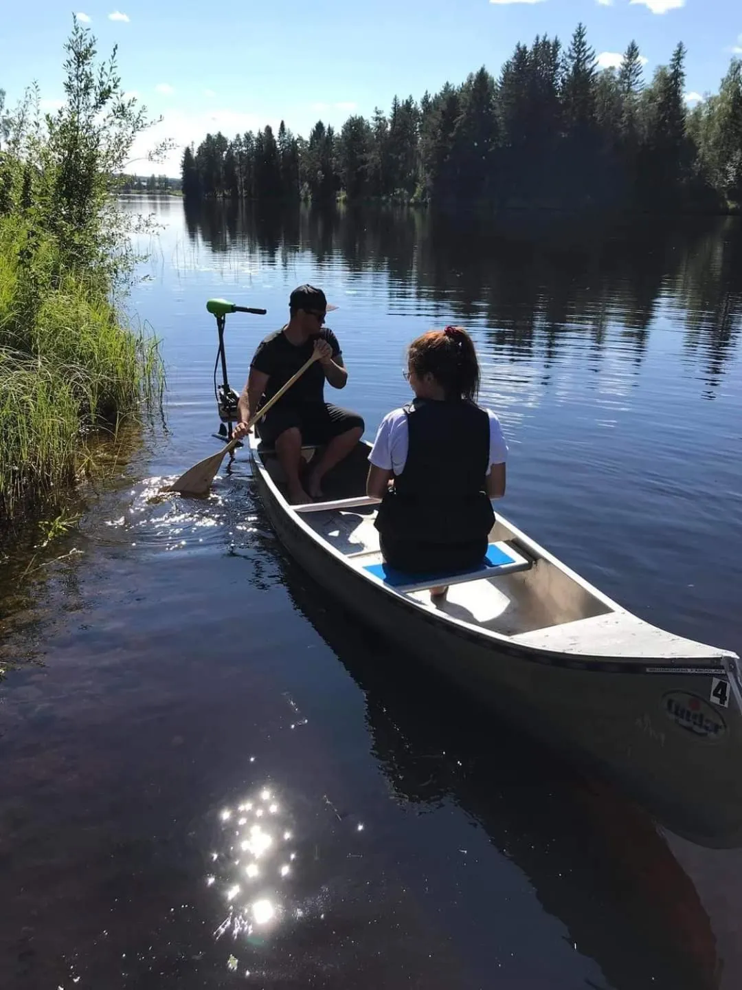 Canoeing in Äppelbo Gästgiveri