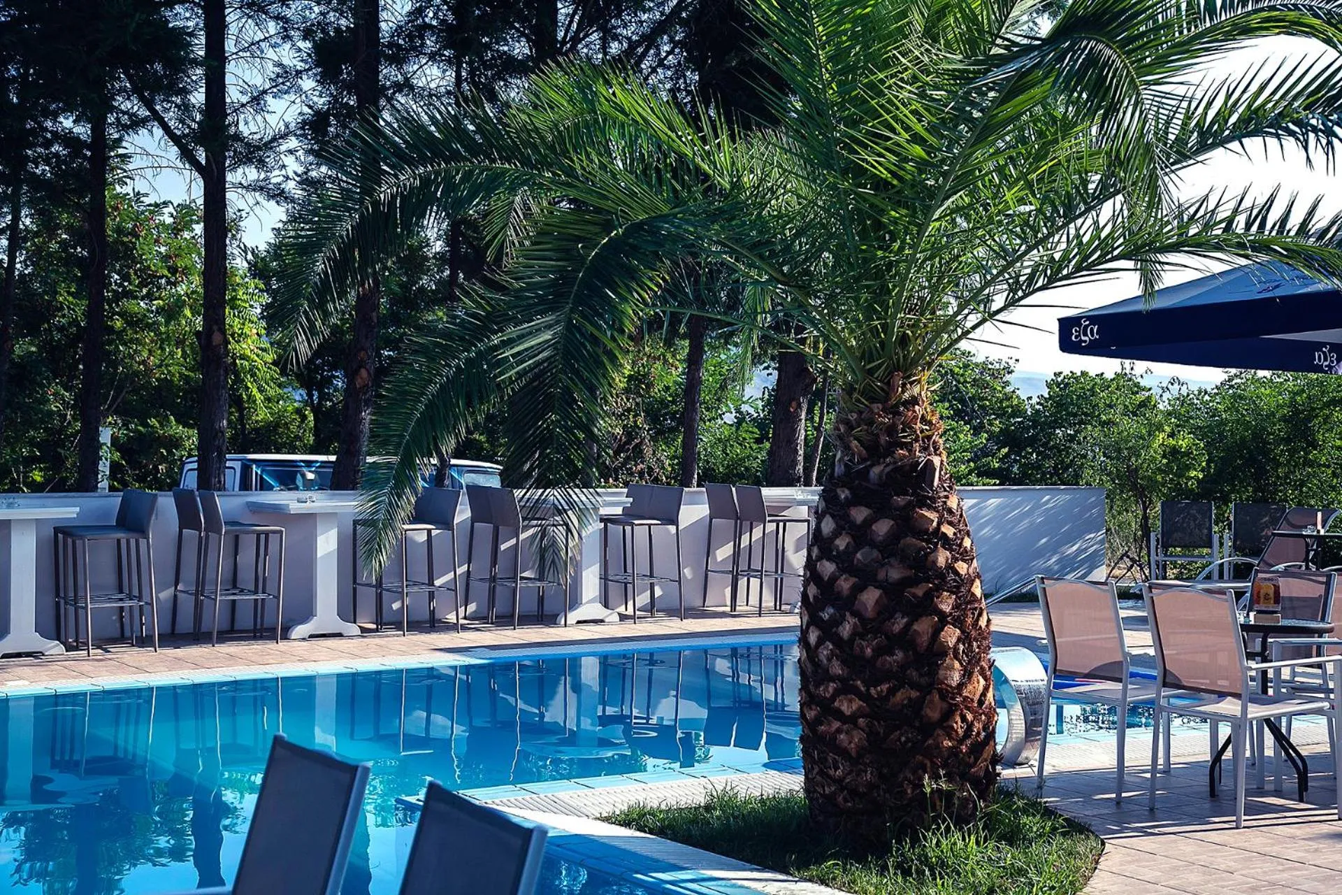 Swimming pool in Hotel Philippos Livadeia