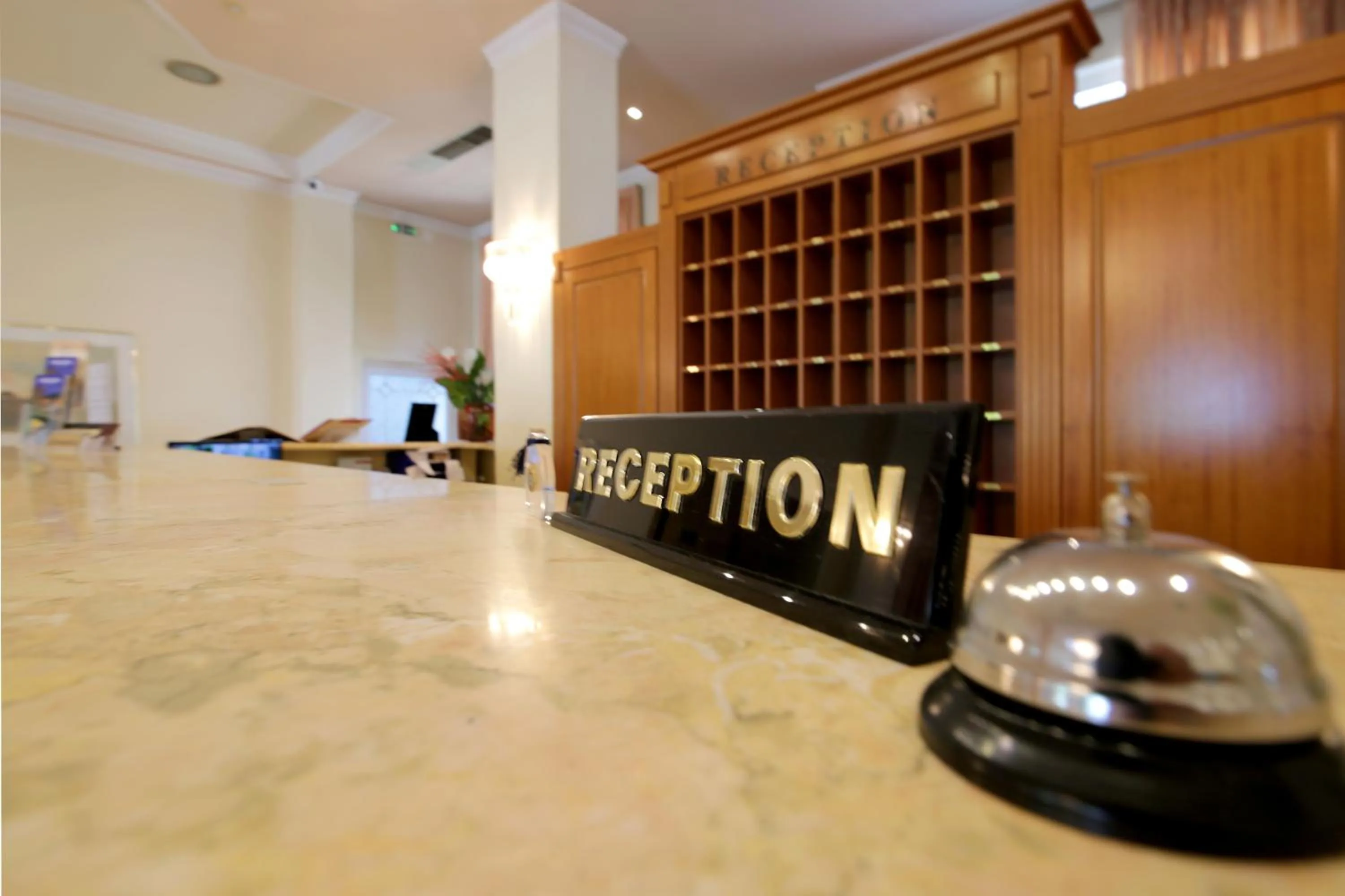 Lobby or reception in Hotel Philippos Livadeia