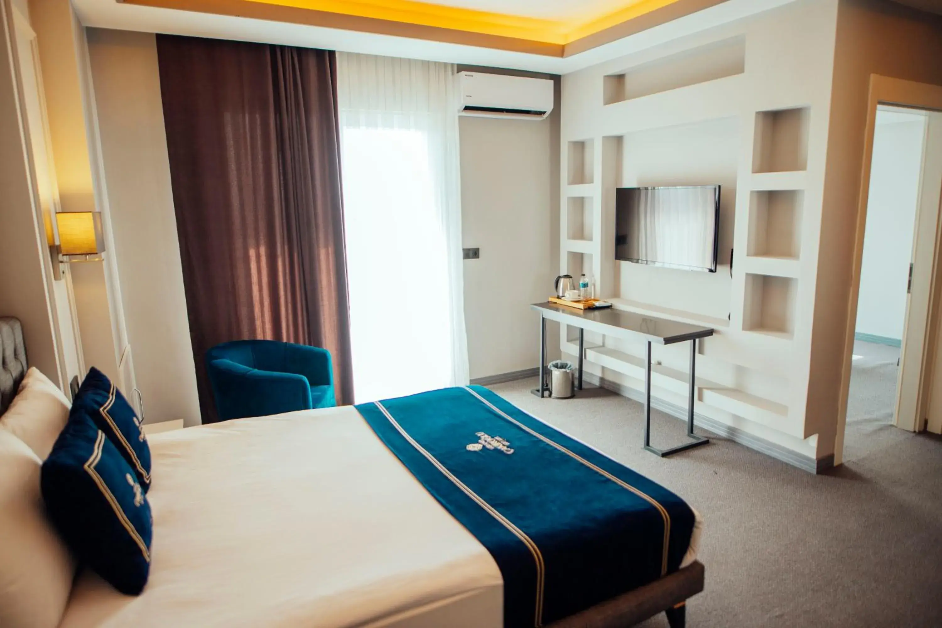 Bed in GRAND ÇAKIROĞLU HOTEL Bed in GRAND ÇAKIROĞLU HOTEL