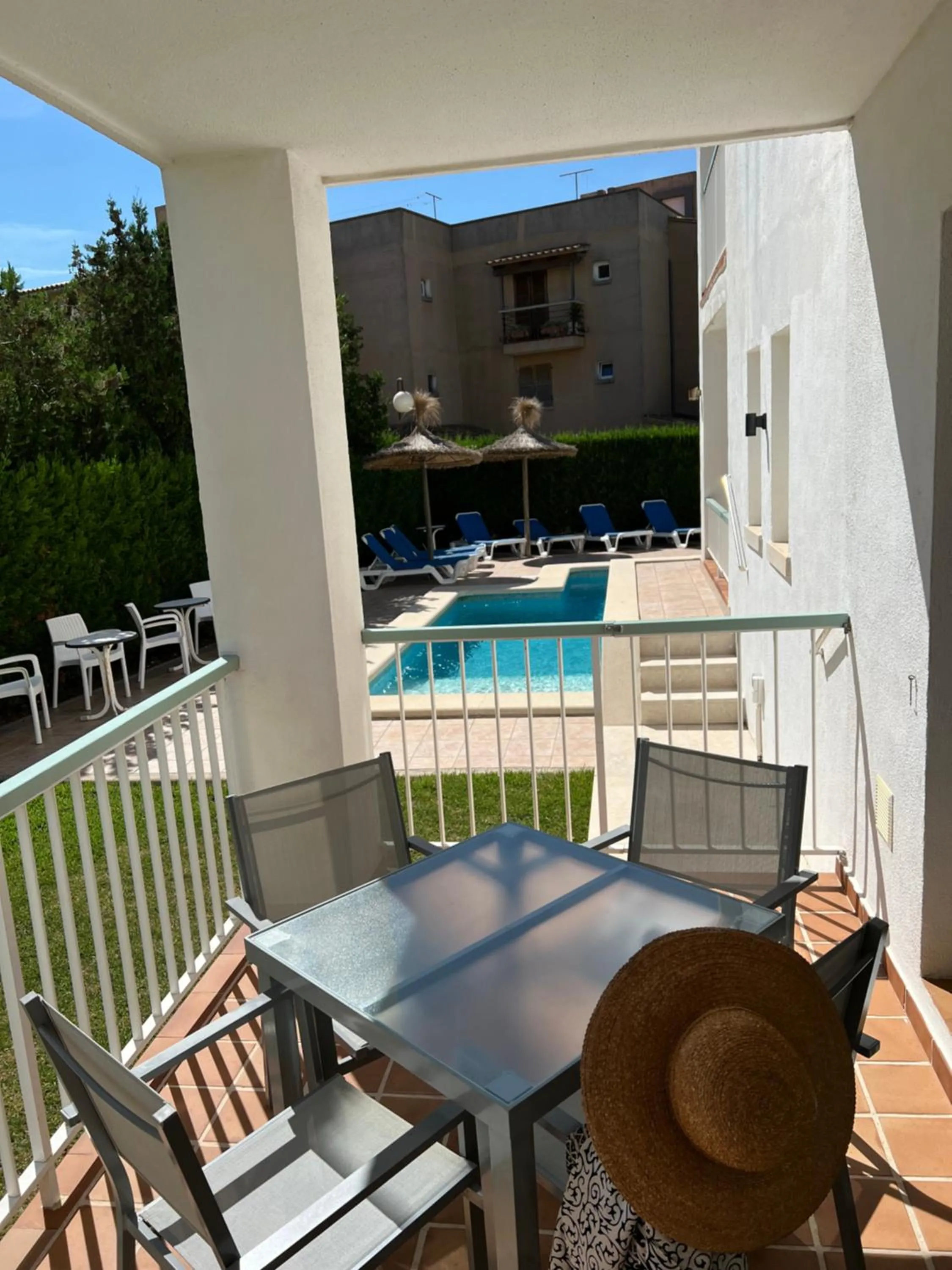 Balcony/Terrace in Villa Alexia- APARTMENT AQUA - Puerto Pollensa