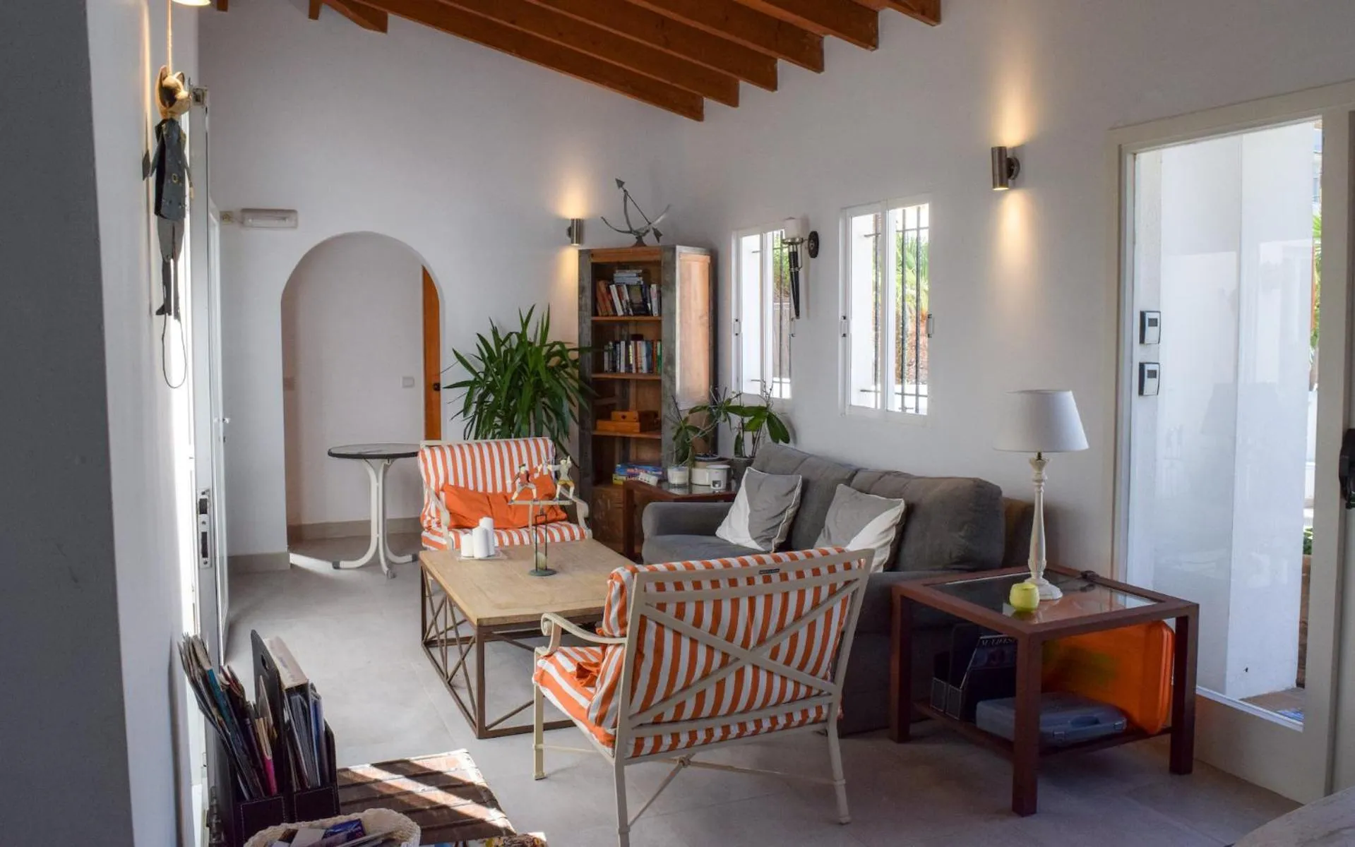 Communal lounge/ TV room in Villa Alexia- APARTMENT AQUA - Puerto Pollensa