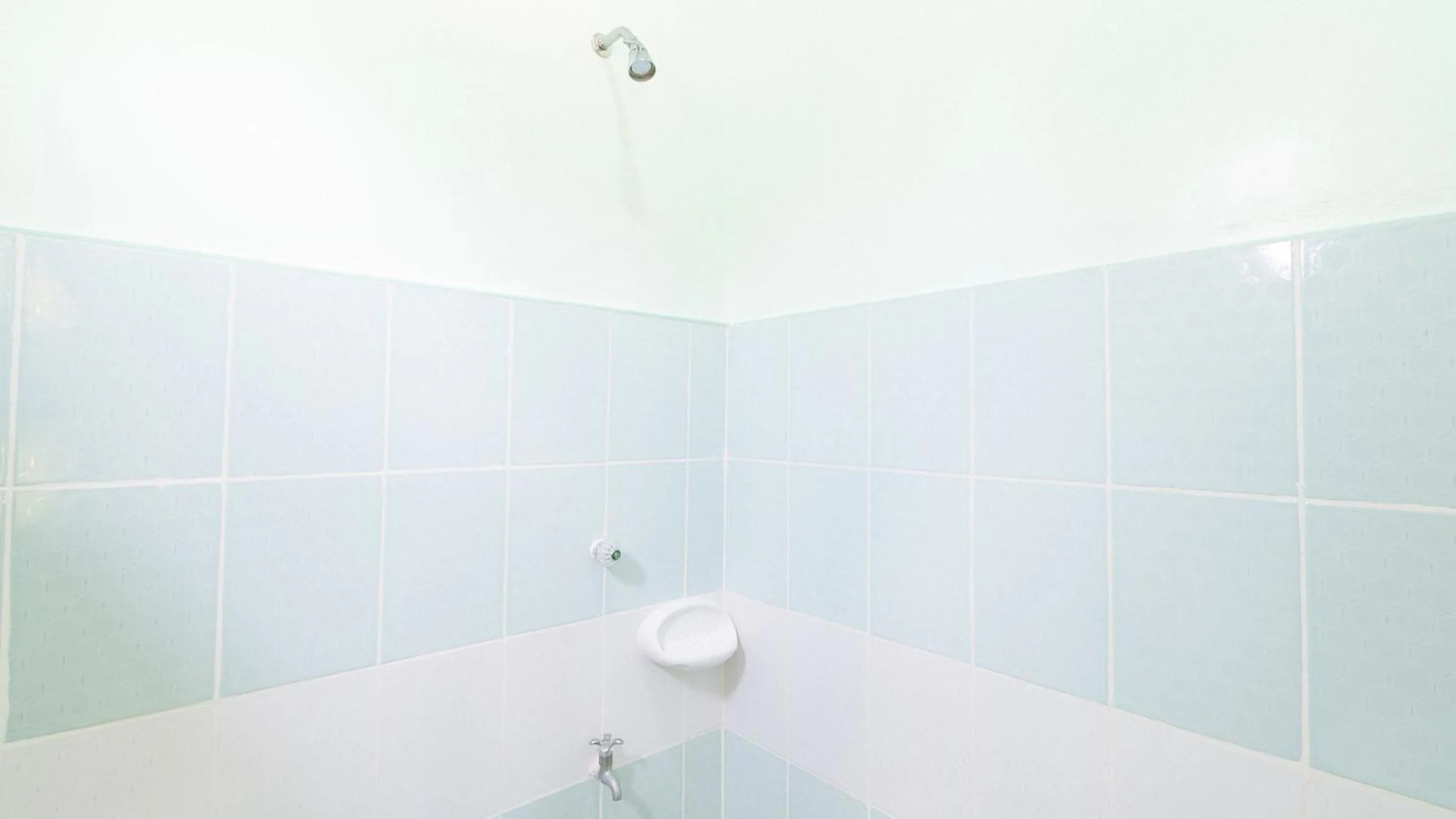 Shower in En Gedi Beach Resort by RedDoorz