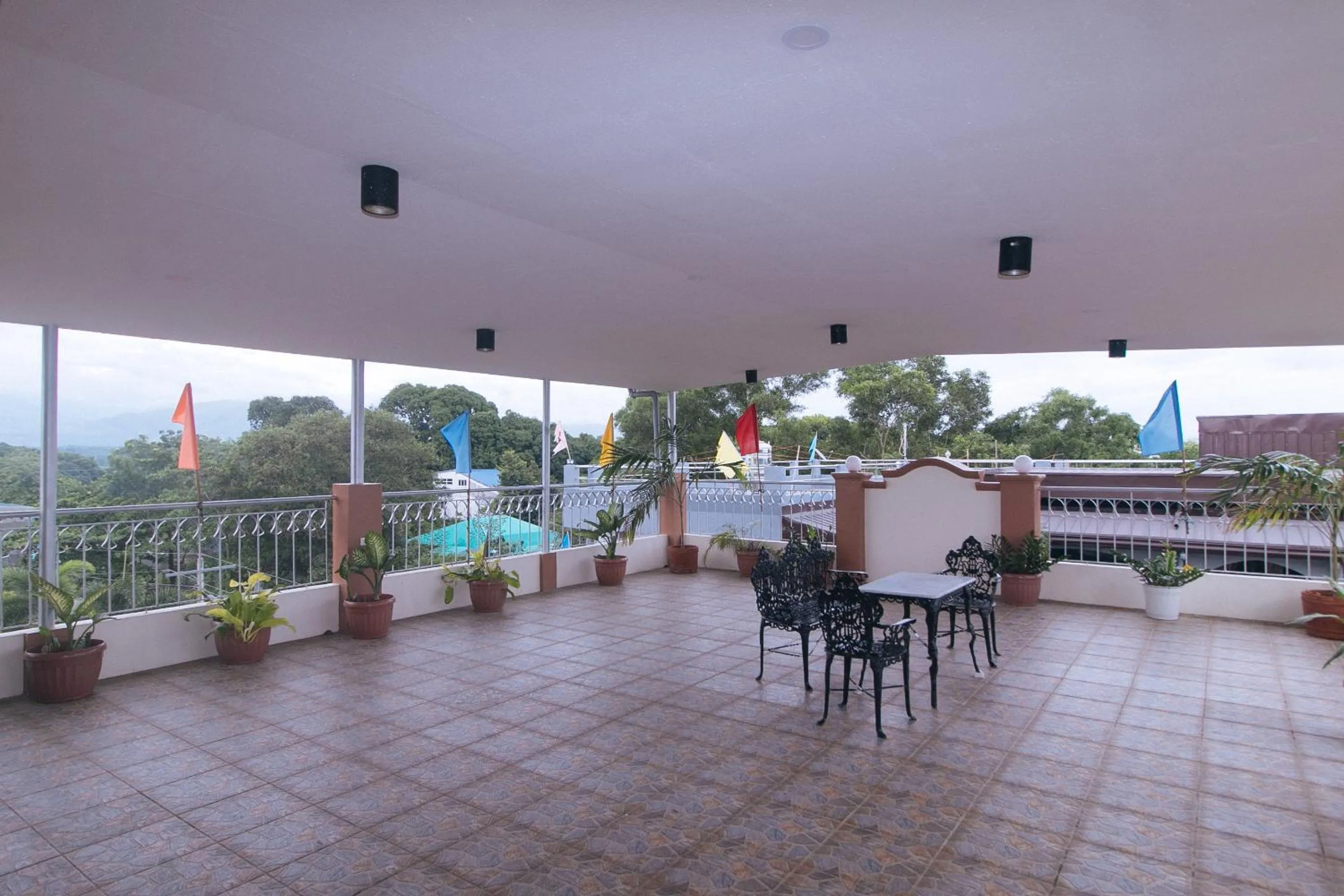 Balcony/Terrace in En Gedi Beach Resort by RedDoorz