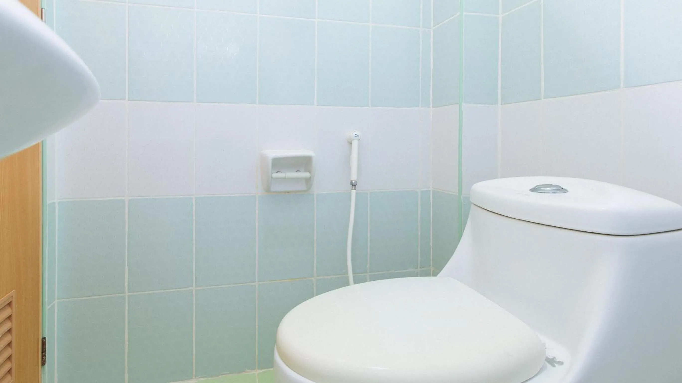 Toilet in En Gedi Beach Resort by RedDoorz