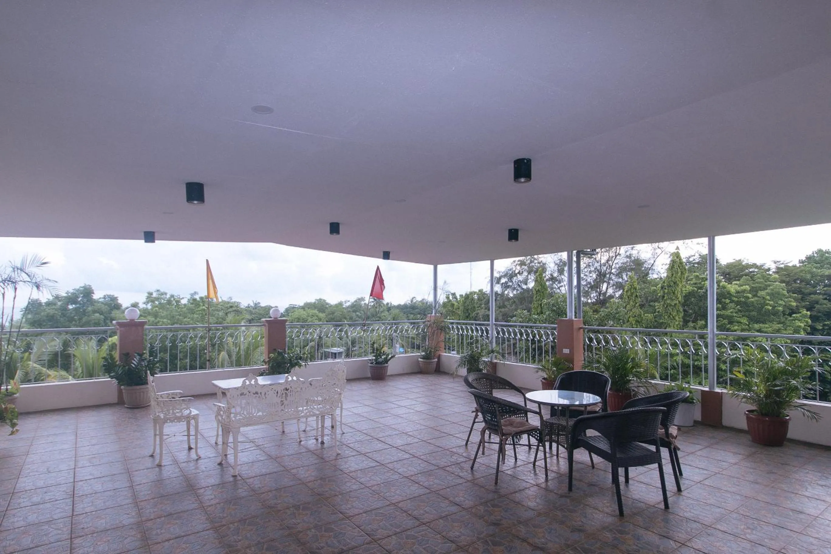 Balcony/Terrace in En Gedi Beach Resort by RedDoorz