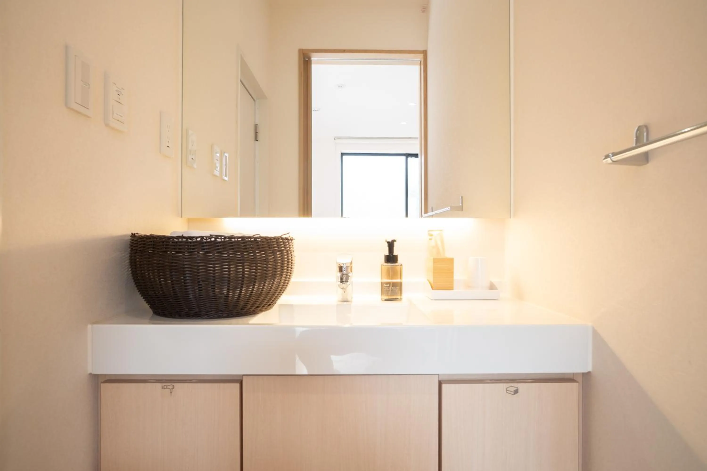 Bathroom in ORI Rokkaku