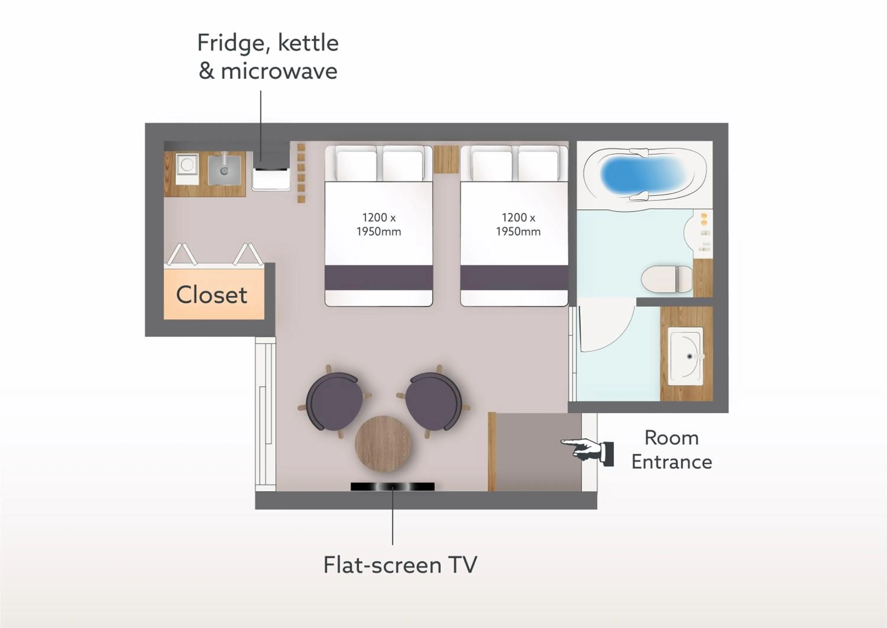 Floor plan in ORI Rokkaku