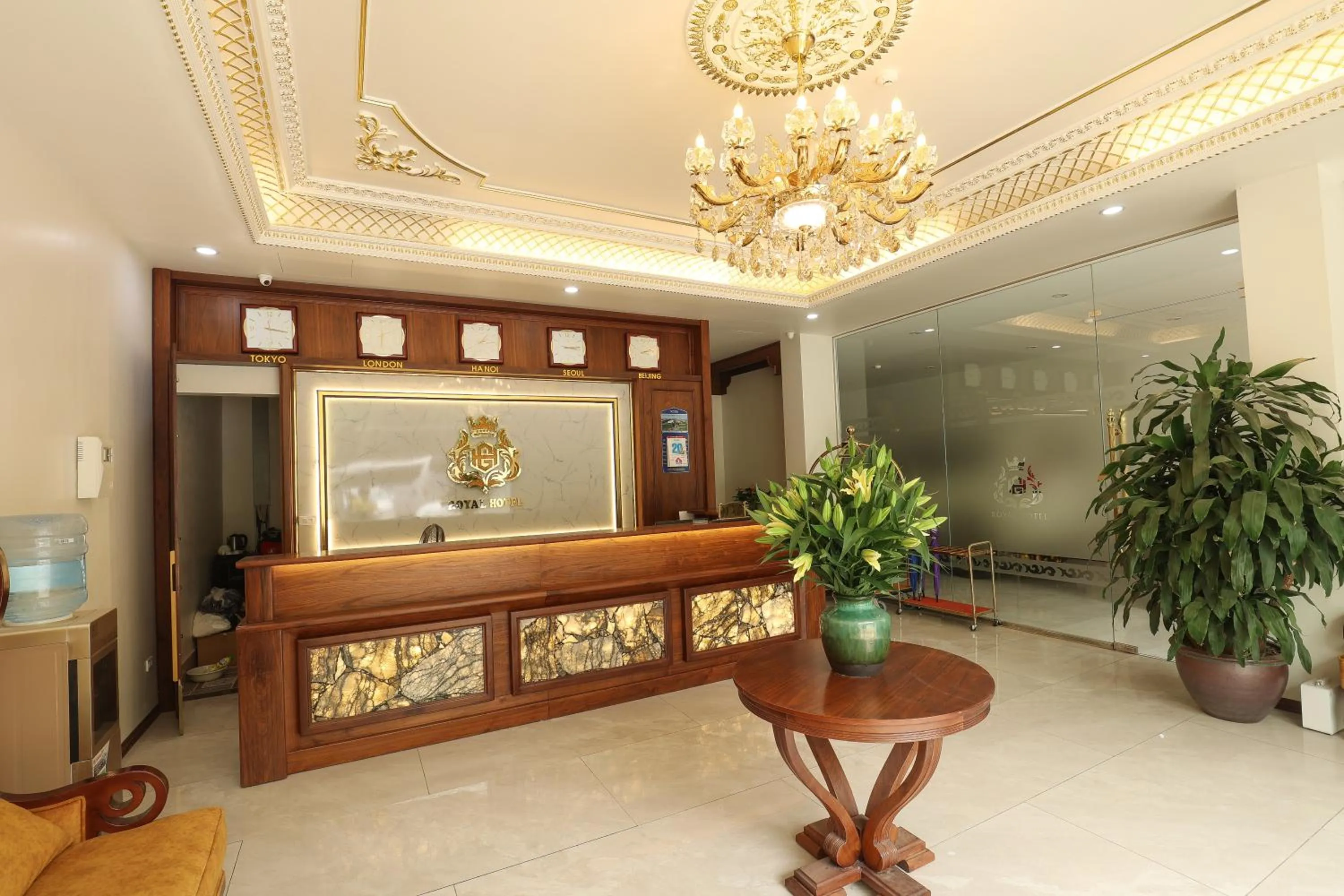 Lobby or reception in Royal Văn Phú Hotel