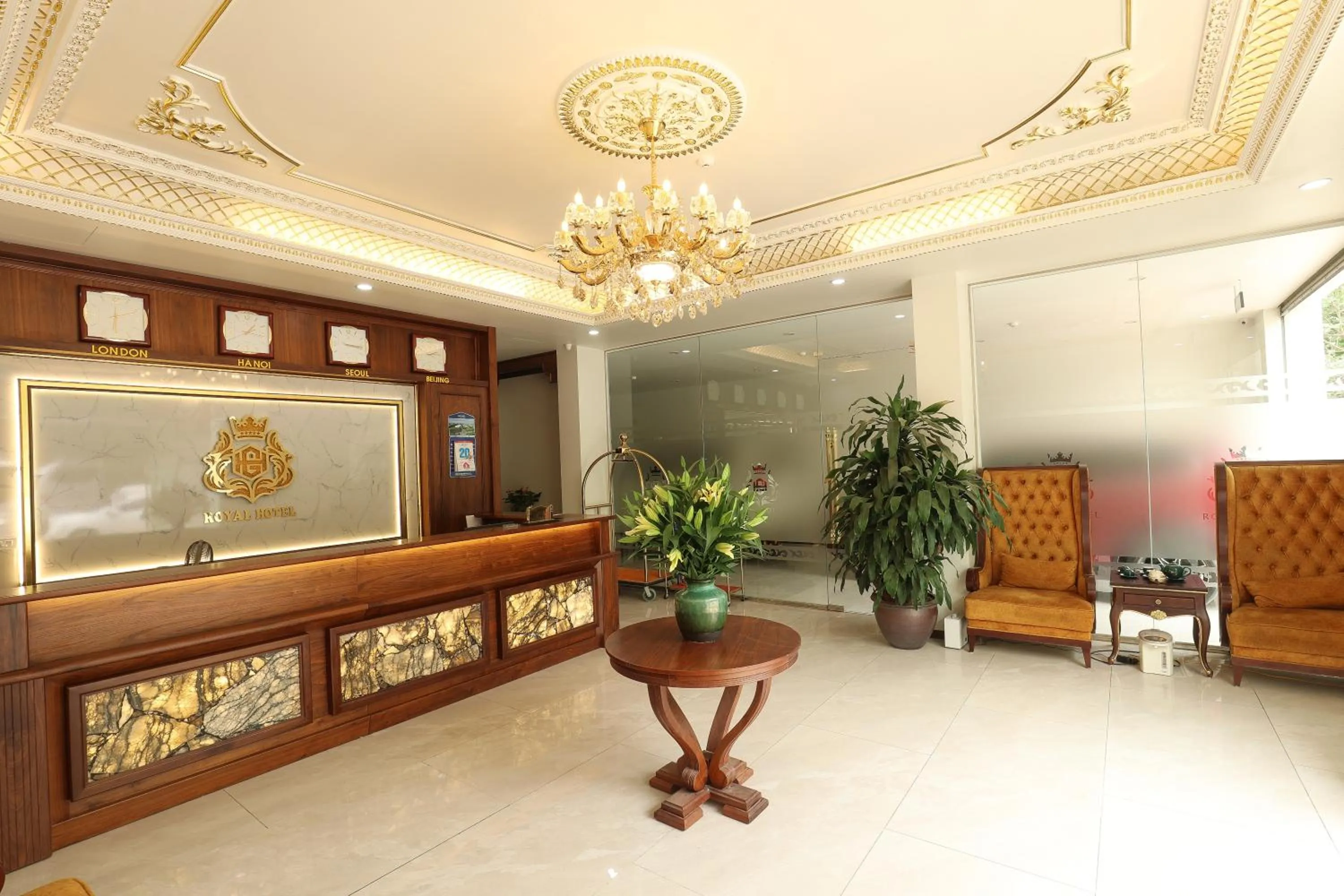 Lobby or reception in Royal Văn Phú Hotel