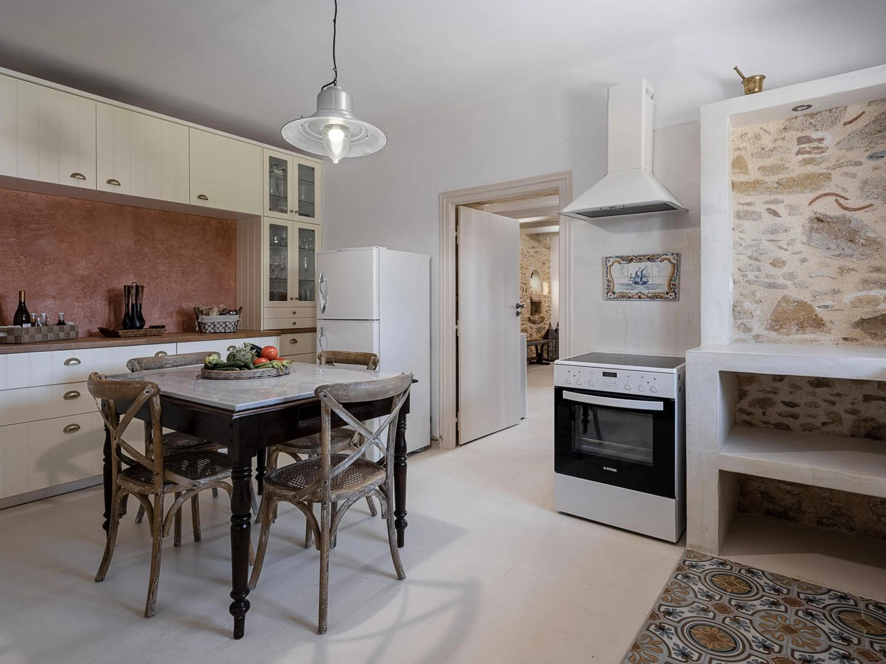 Kitchen or kitchenette in Ondathaki Pirgos