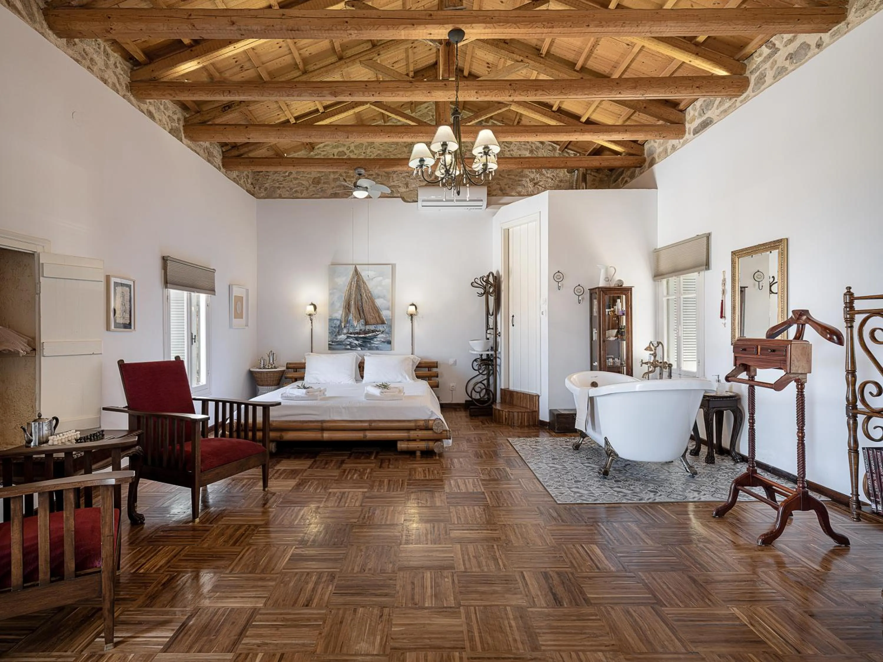 Bed in Ondathaki Pirgos