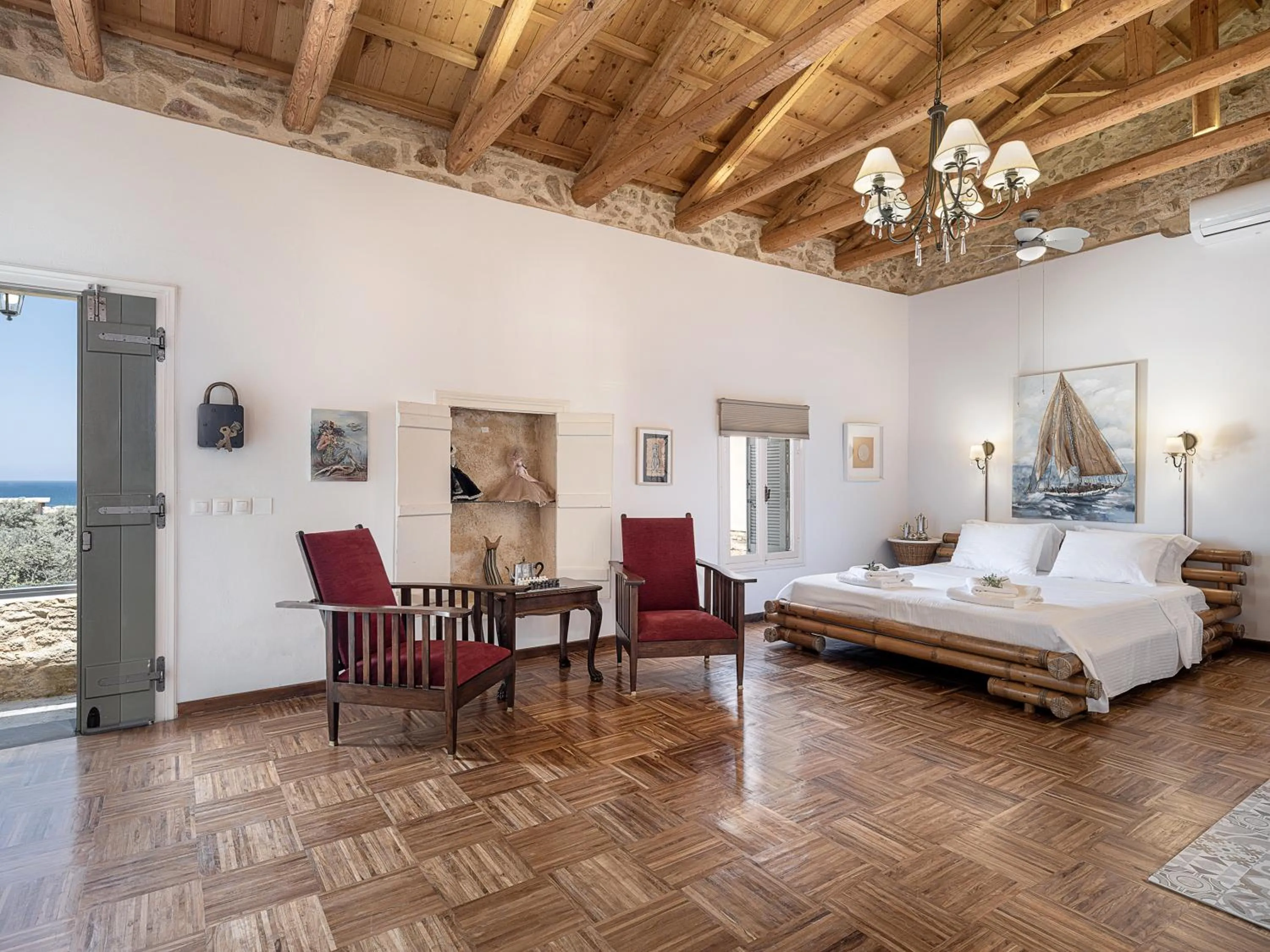 Bed in Ondathaki Pirgos