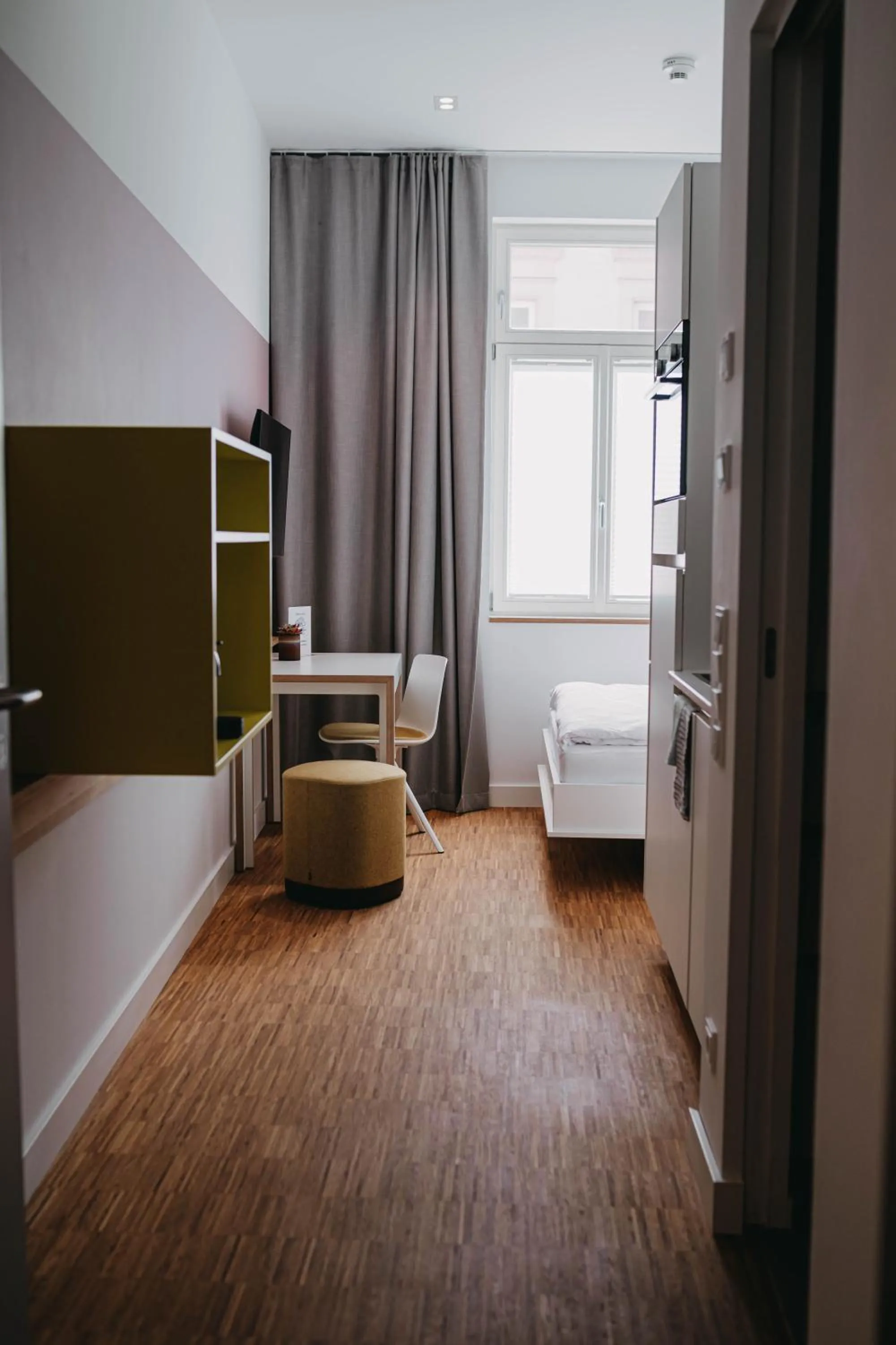 Bed in Maximilian Studios