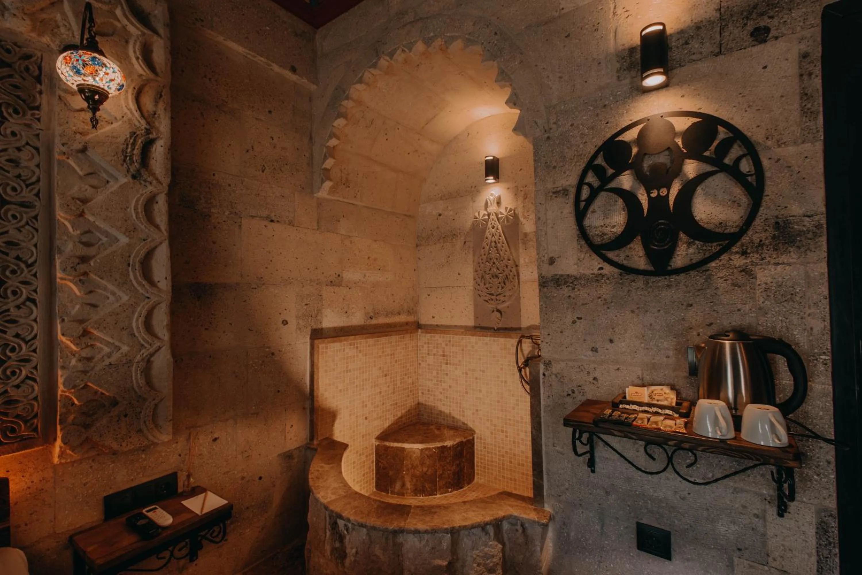 Shower in Akritis Cappadocia House