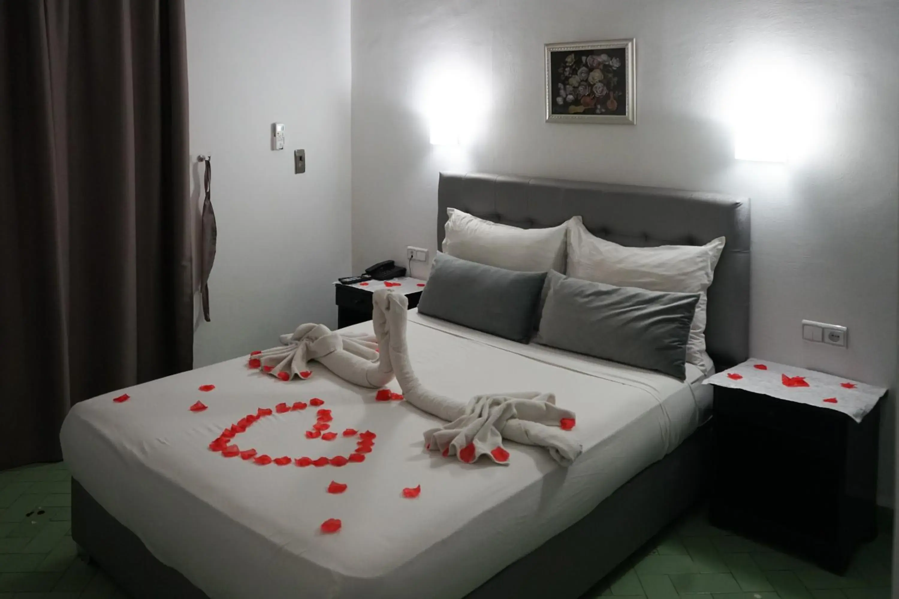 Bed in Hotel Nouzha Bed in Hotel Nouzha