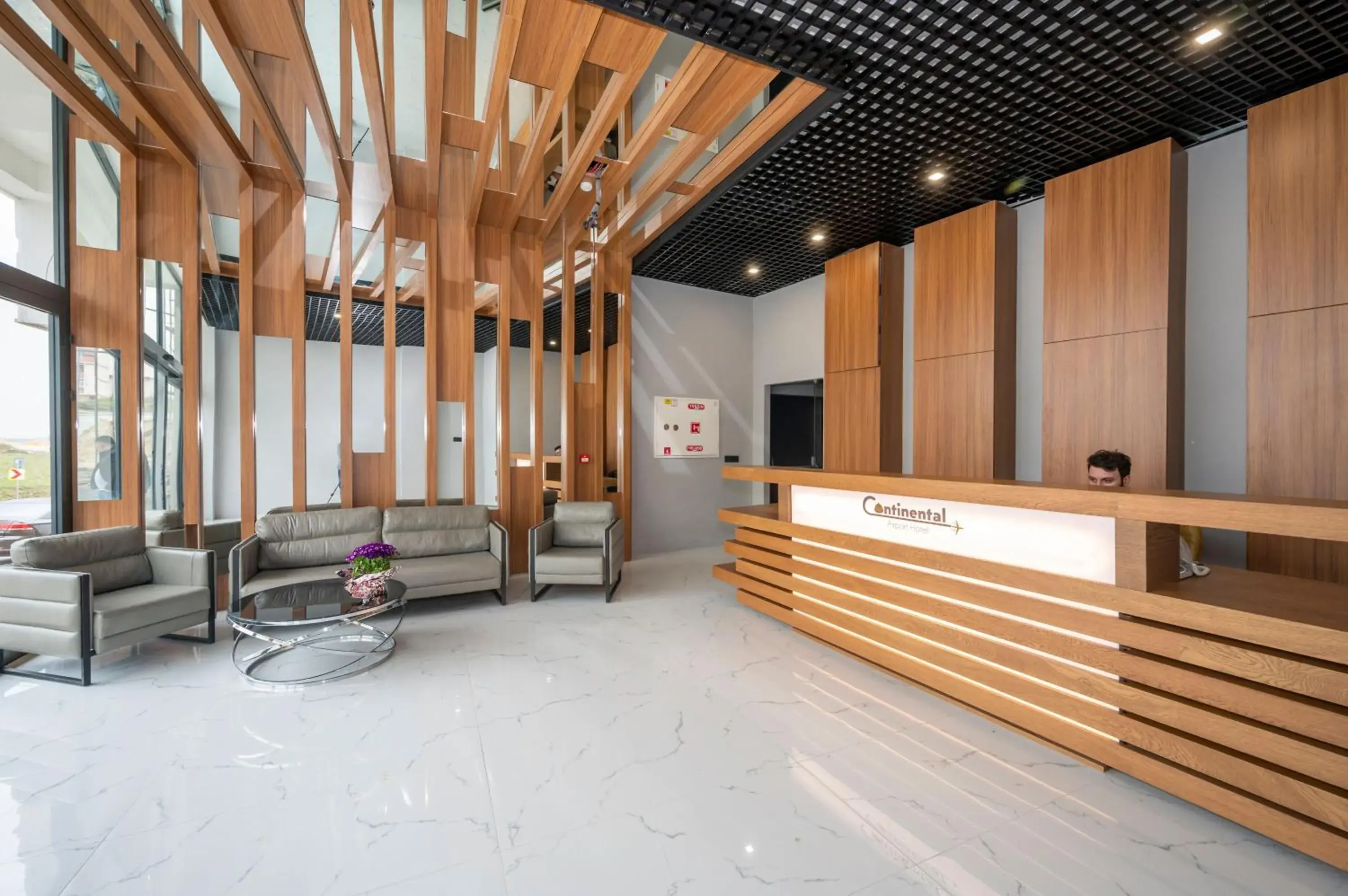 Lobby or reception in Continental Airport Hotel Lobby or reception in Continental Airport Hotel
